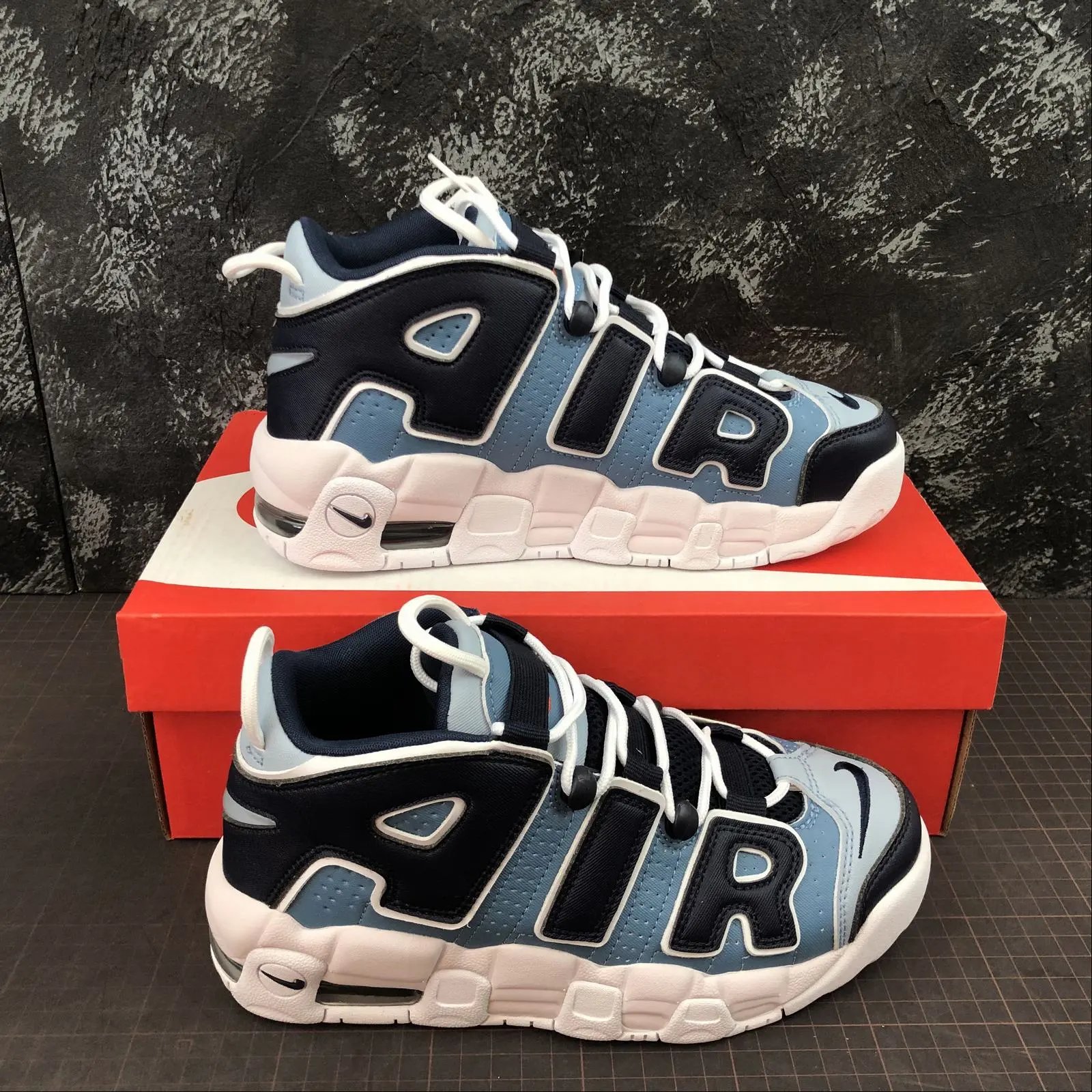 Nike Air More Uptempo Navy Blue