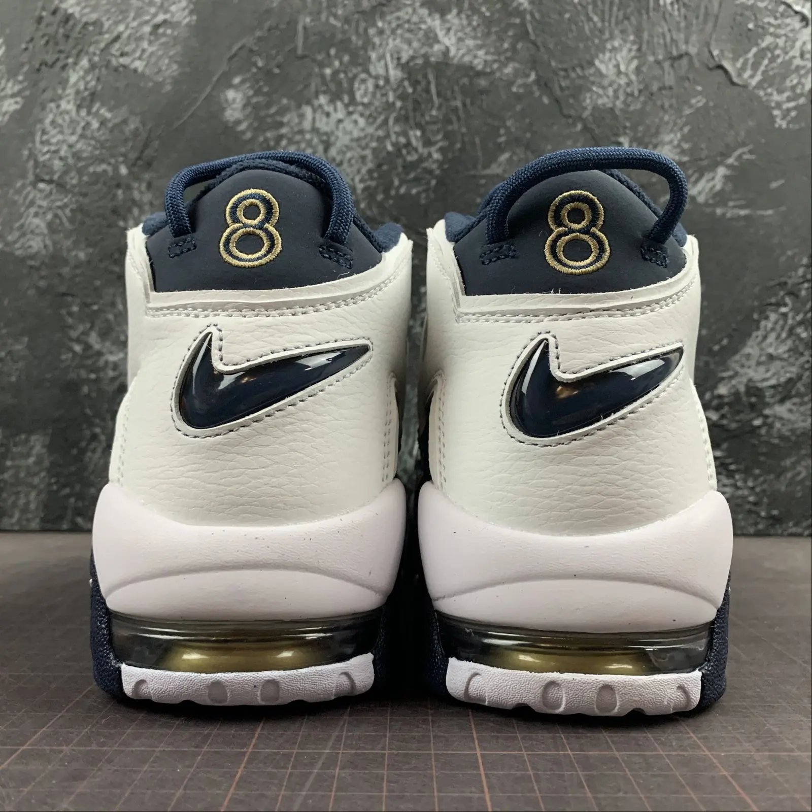Nike Air More Uptempo Navy Blue thumbnail 4