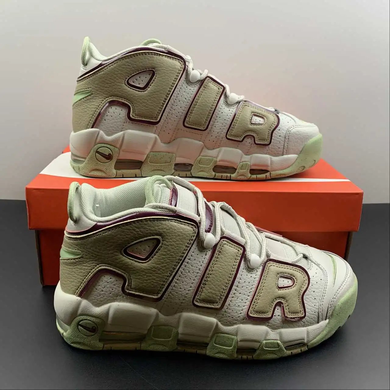 Nike Air More Uptempo Off-White Matcha – DX8955-001