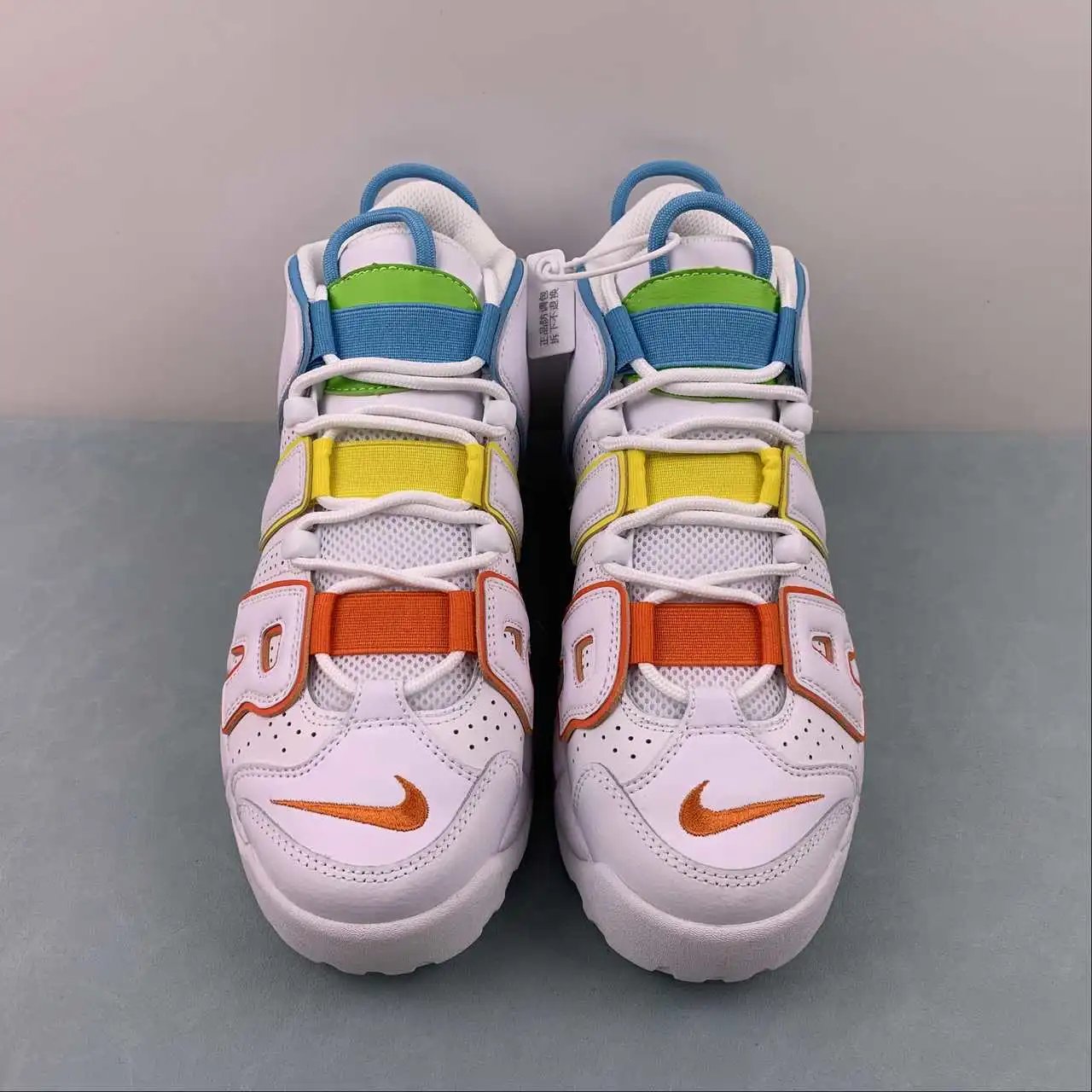 Nike Air More Uptempo White Rainbow Candy Color – FJ4624-100 thumbnail 3
