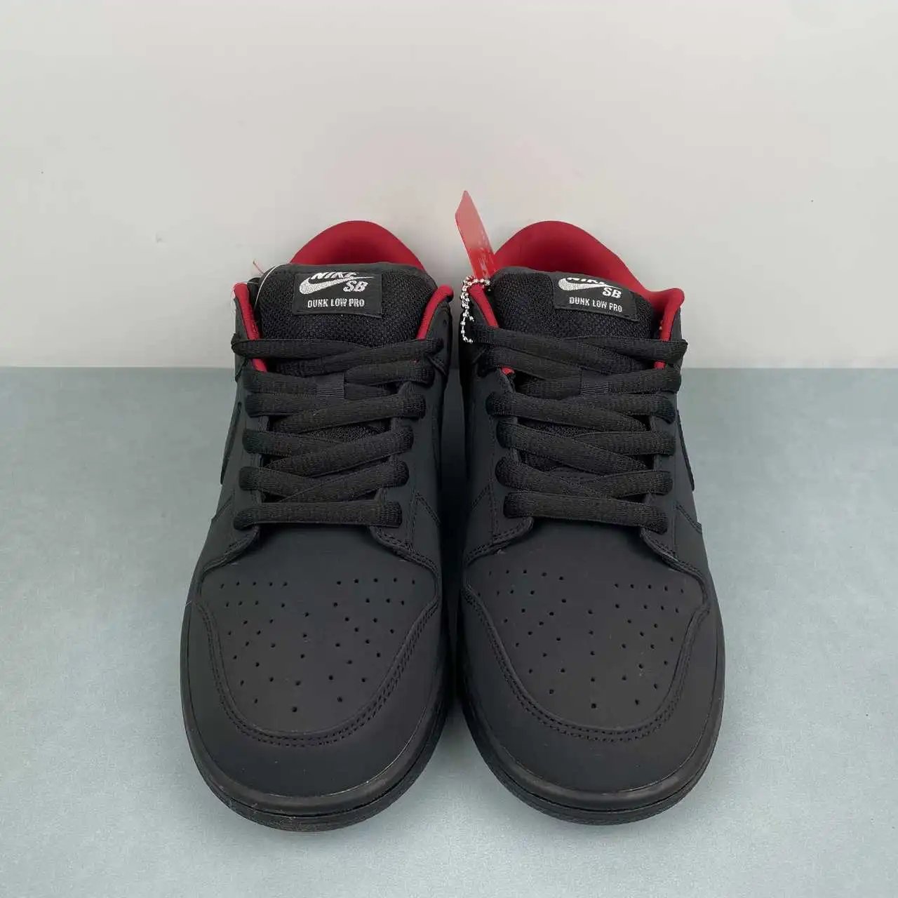 Nike Dunk Low Black Red – HQ8487-001 thumbnail 3