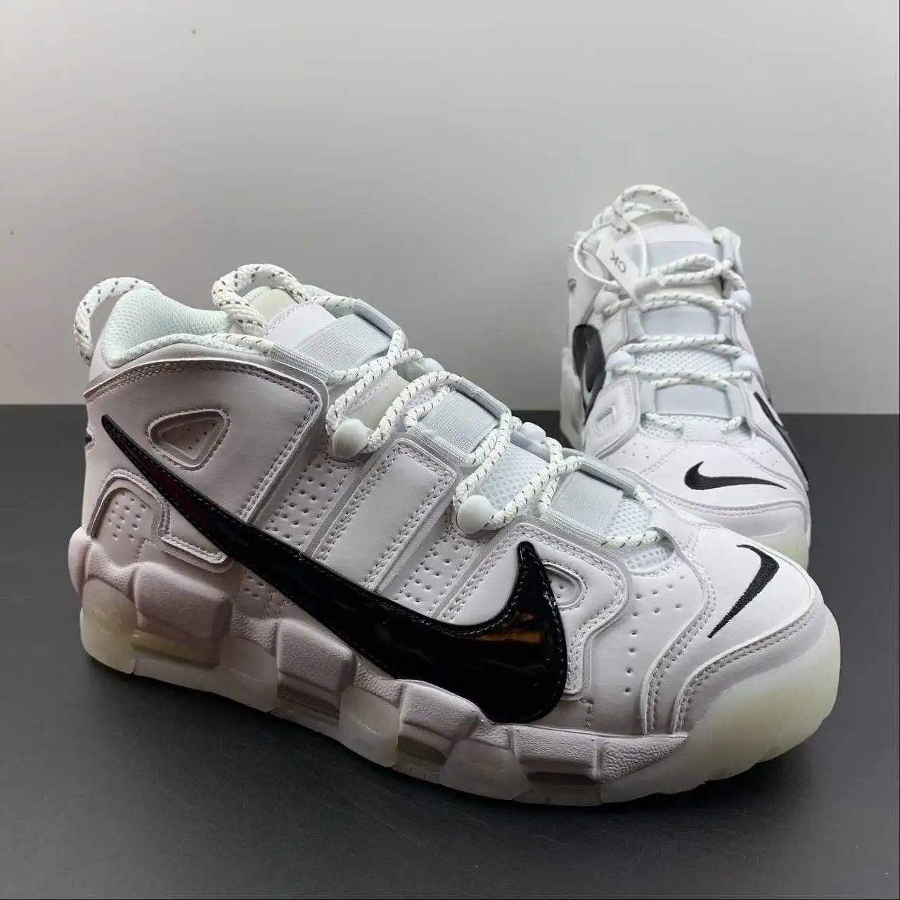 Nike Air More Uptempo White Black – DQ5014-100 thumbnail 2
