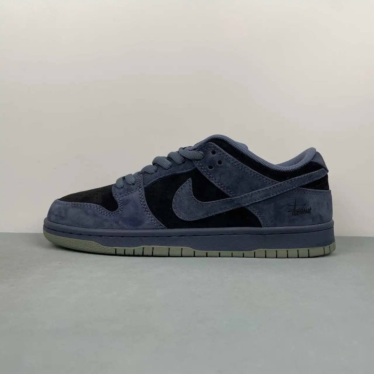 Nike Dunk Low Navy Black Color-Blocked – HF3063-002 thumbnail 4