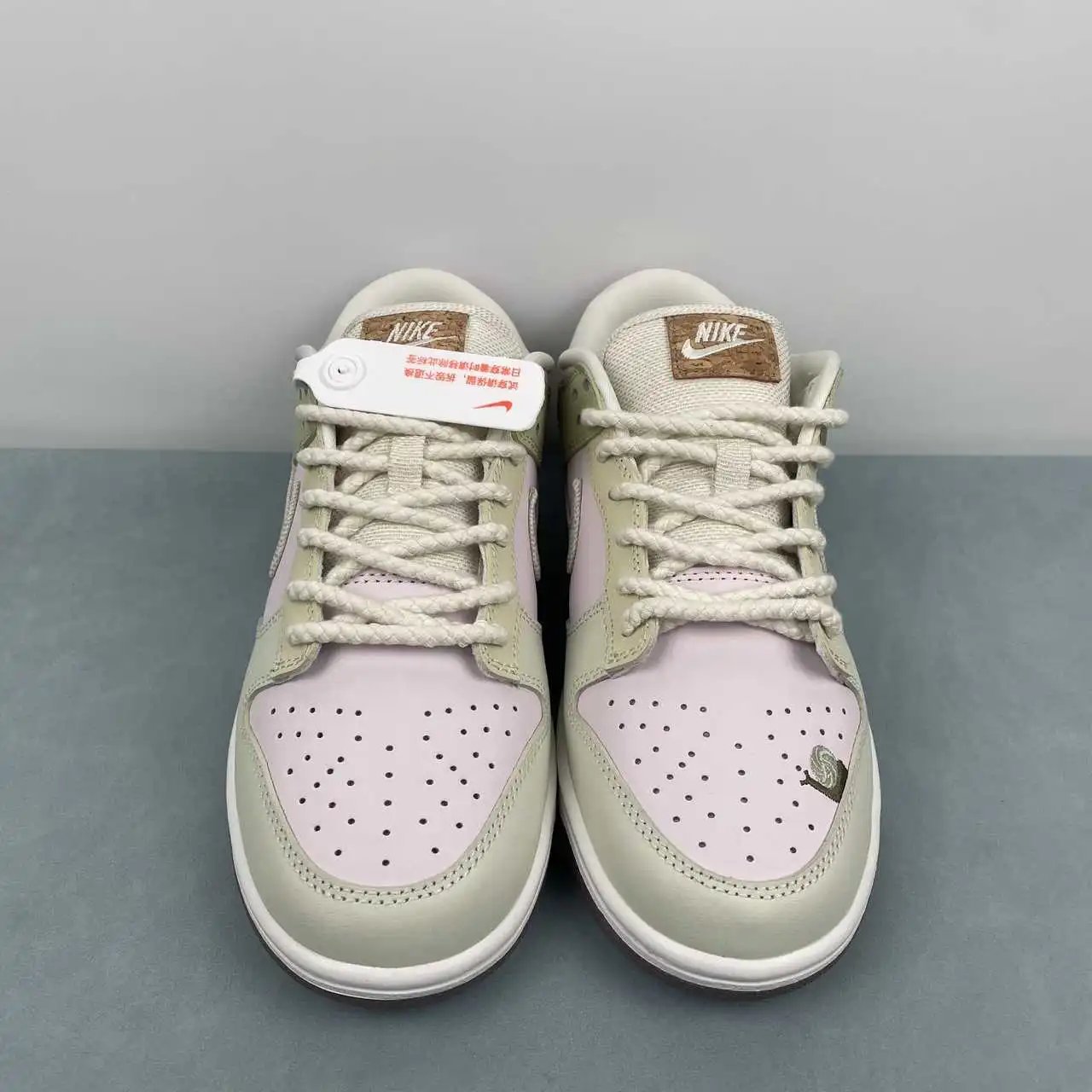 Nike Dunk Low Light Pink Green Color-Blocked – IB8876-661 thumbnail 3