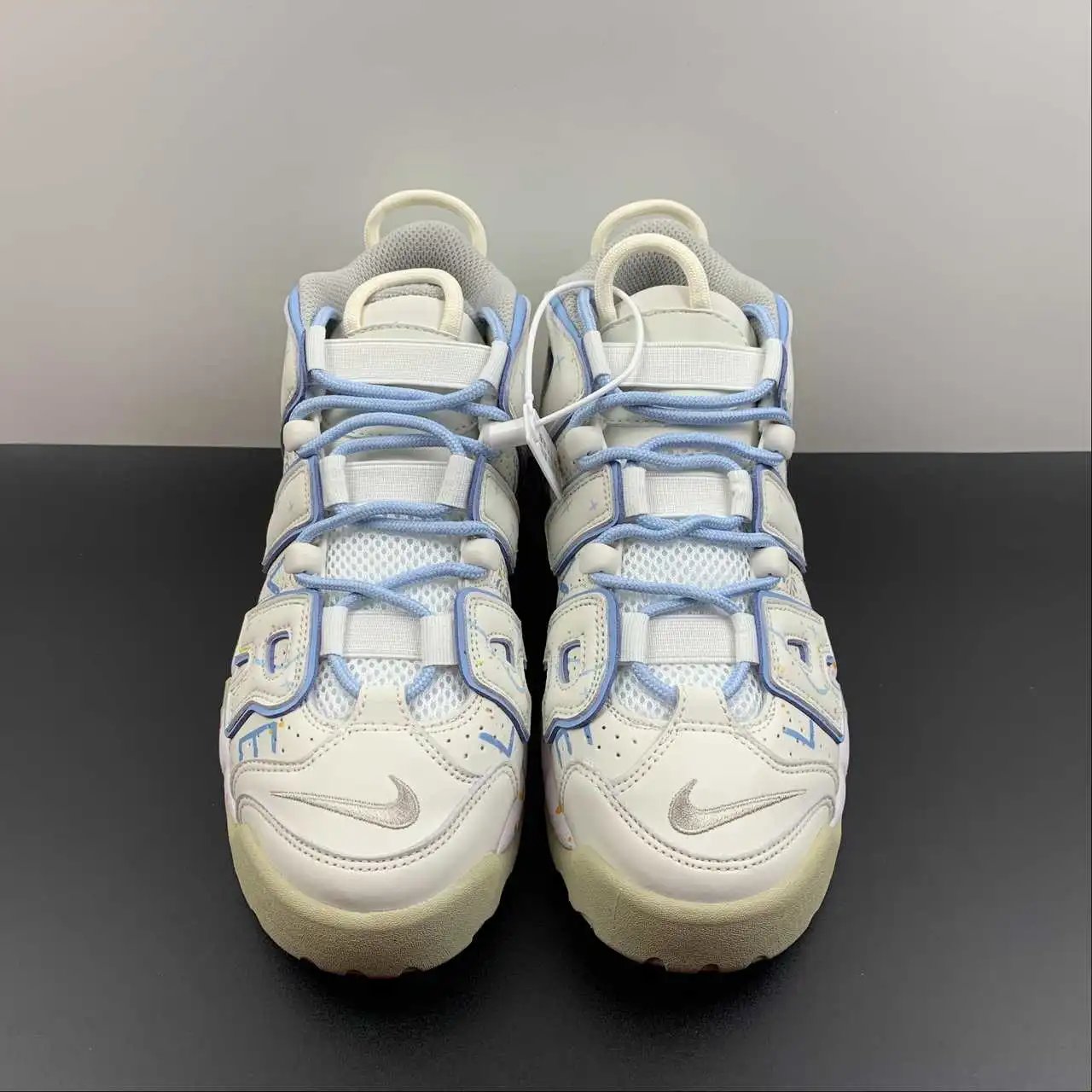 Nike Air More Uptempo White Blue – DM1023-001 thumbnail 3