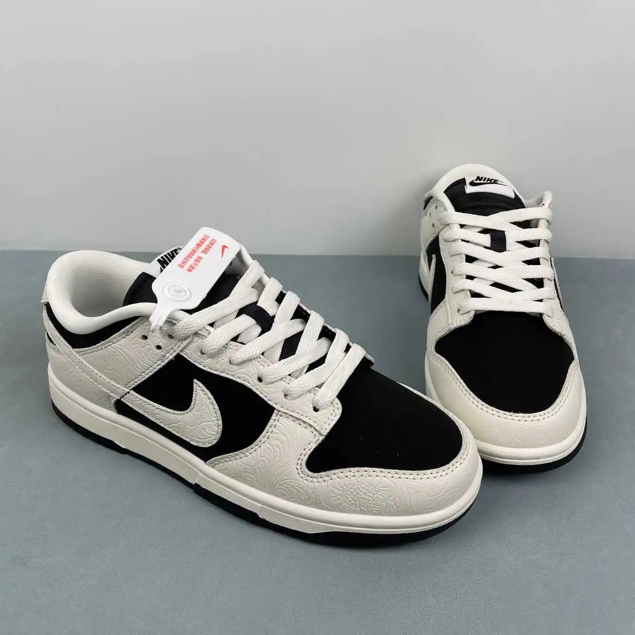 Nike Dunk Low Black White Color-Blocked – IF3944-001 thumbnail 2