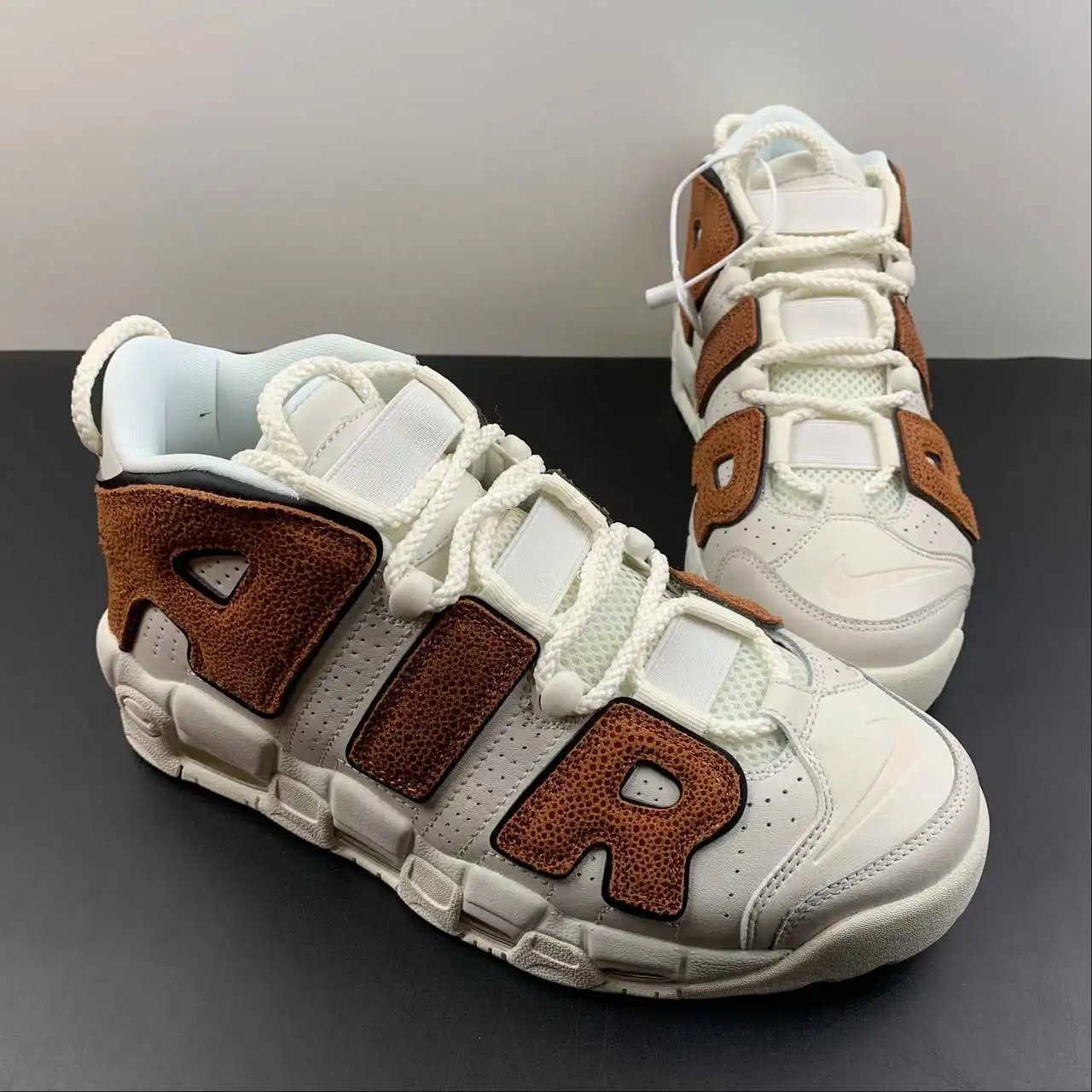 Nike Air More Uptempo White Brown – DZ5227-001 thumbnail 3