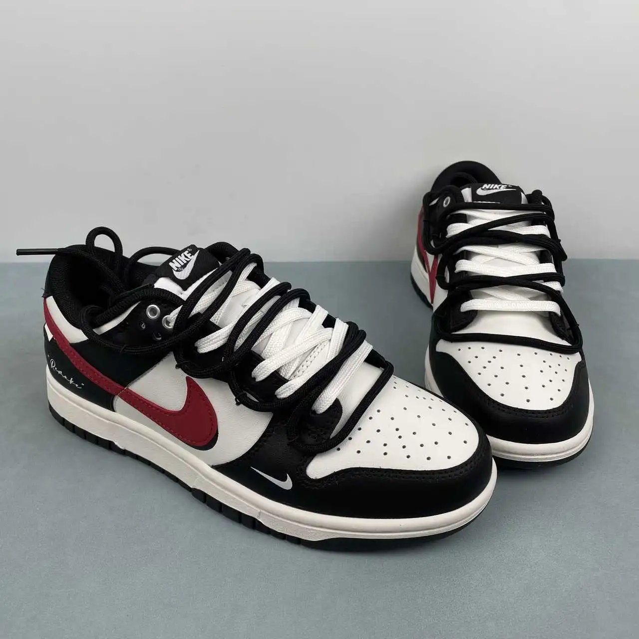 Nike Dunk Low Black Red White – BR0620-121 thumbnail 2