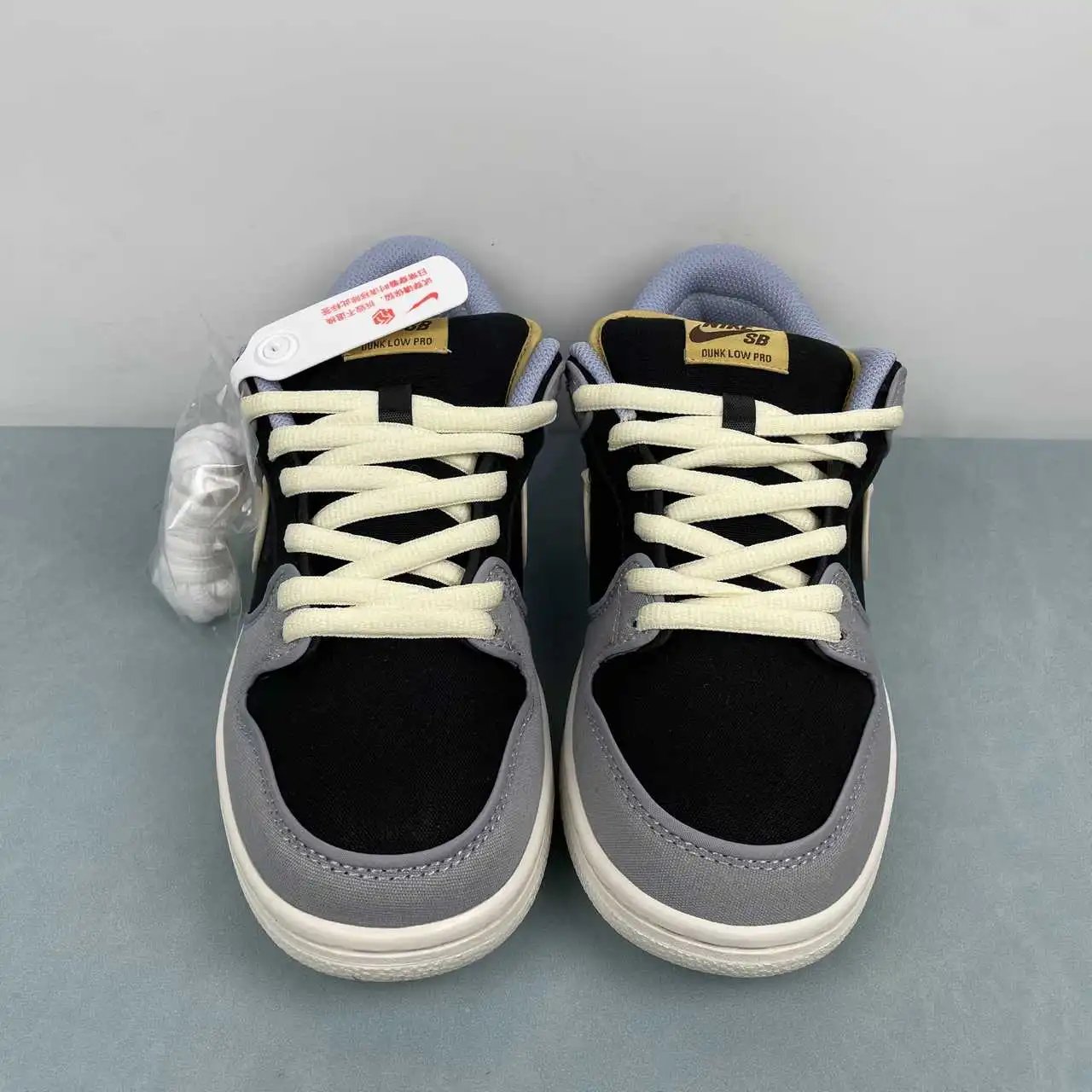 Nike Dunk Low Black Grey Off-White – FN5880-001 thumbnail 3