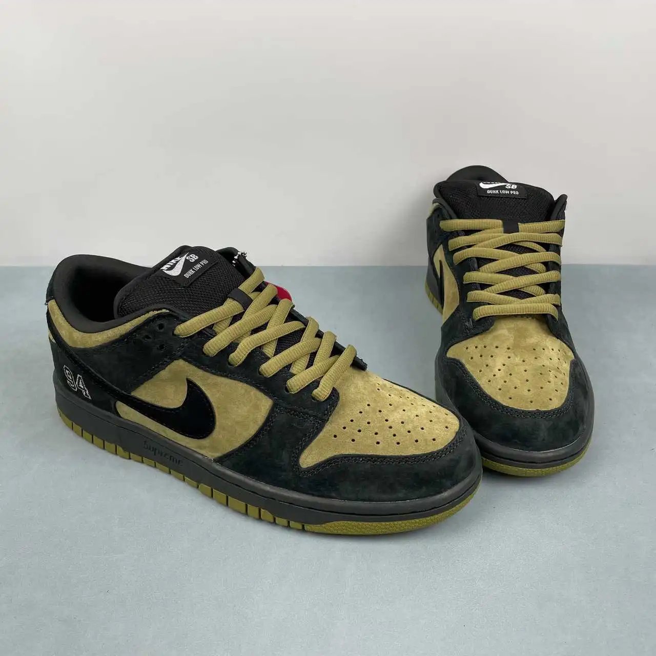 Nike Dunk Low Olive Green Black Color-Blocked – HQ8487-300 thumbnail 2