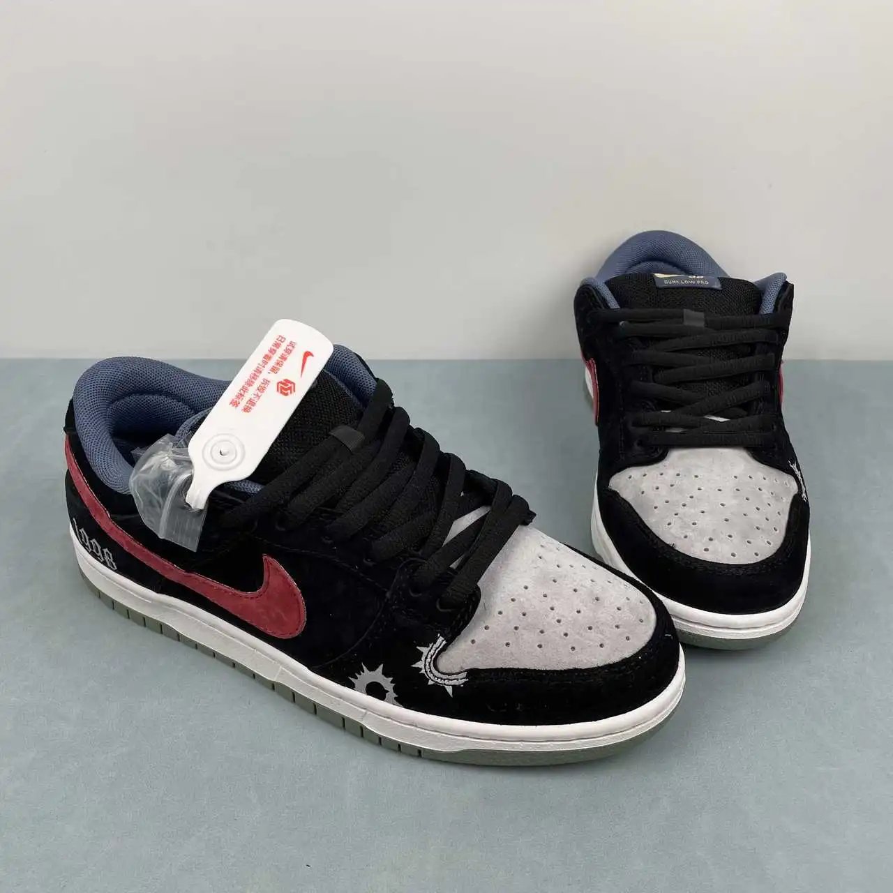 Nike Dunk Low Bred Print – HF3063-002 thumbnail 2