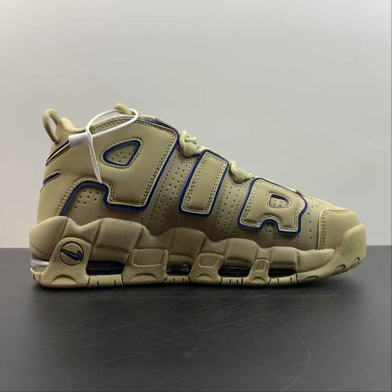Nike Air More Uptempo Khaki Blue Edge – DV6993-200 thumbnail 4