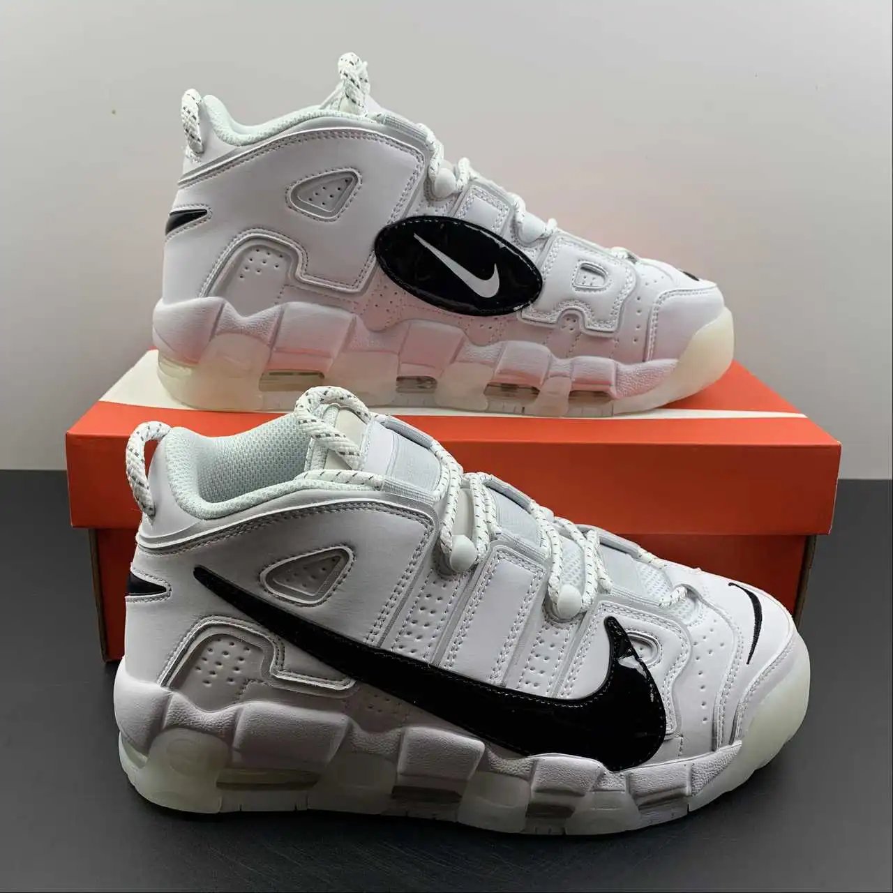 Nike Air More Uptempo White Black – DQ5014-100