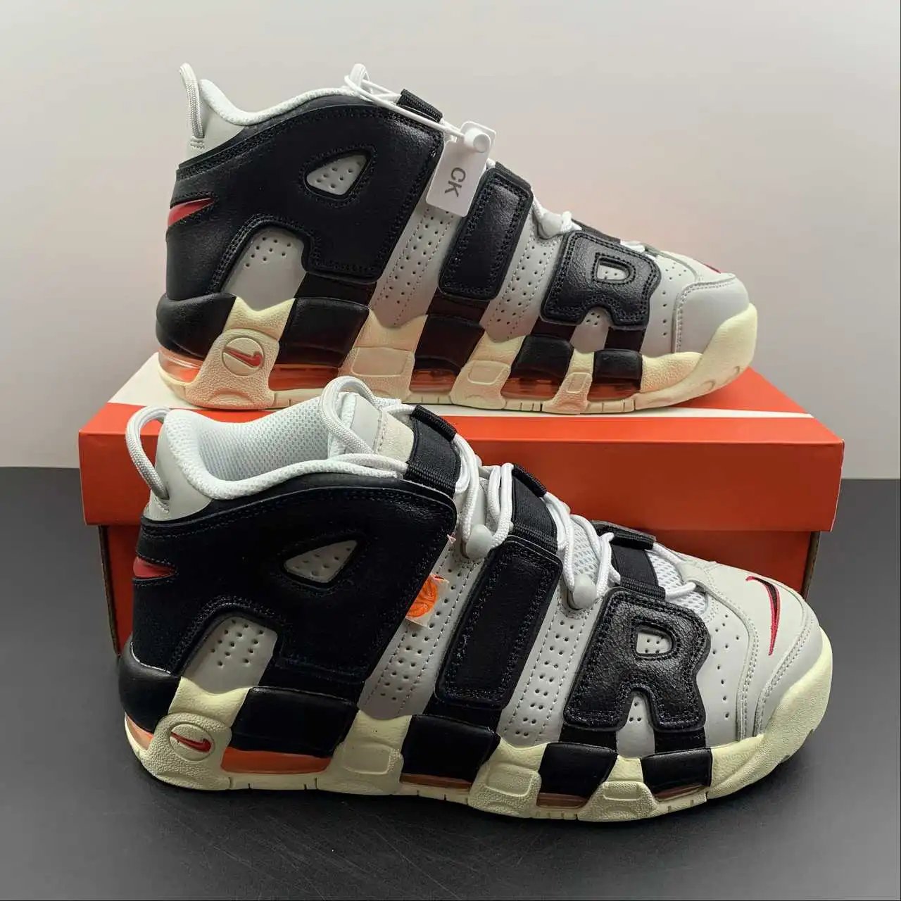 Nike Air More Uptempo Black Grey – DX3360-001