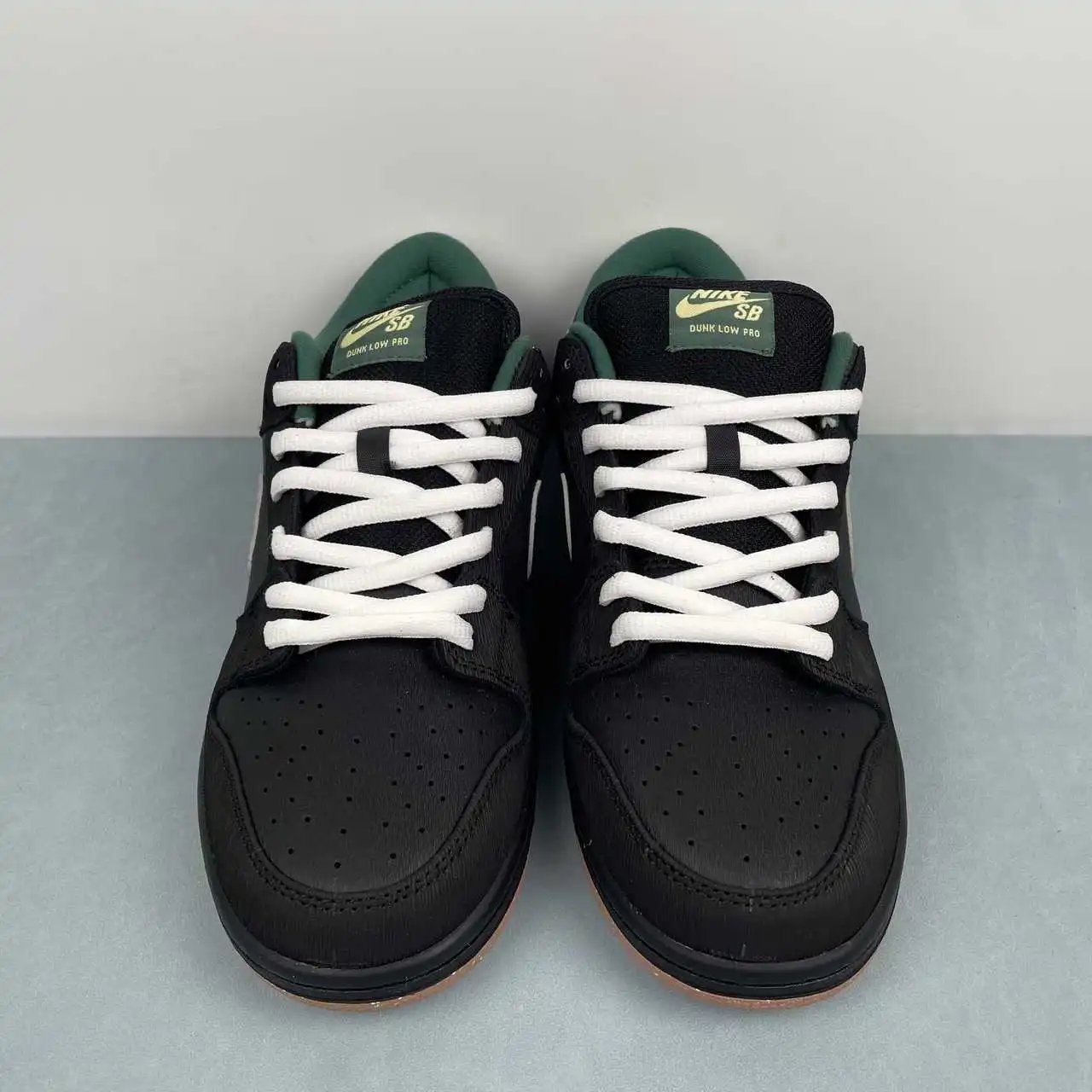 Nike Dunk Low Black Silver Green – FQ7585-200 thumbnail 3