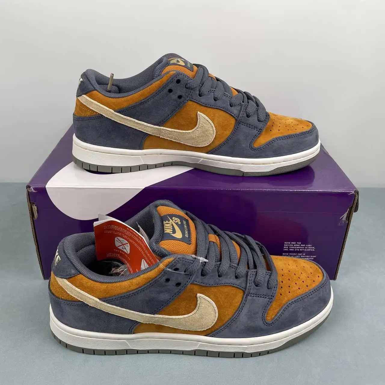 Nike Dunk Low Orange Blue Color-Blocked – HF3063-002
