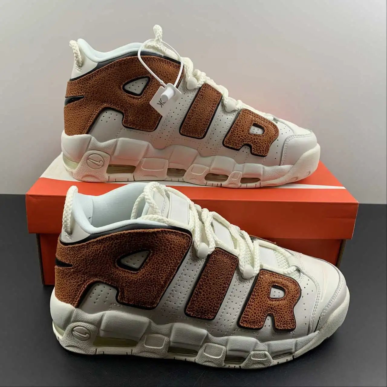 Nike Air More Uptempo White Brown – DZ5227-001