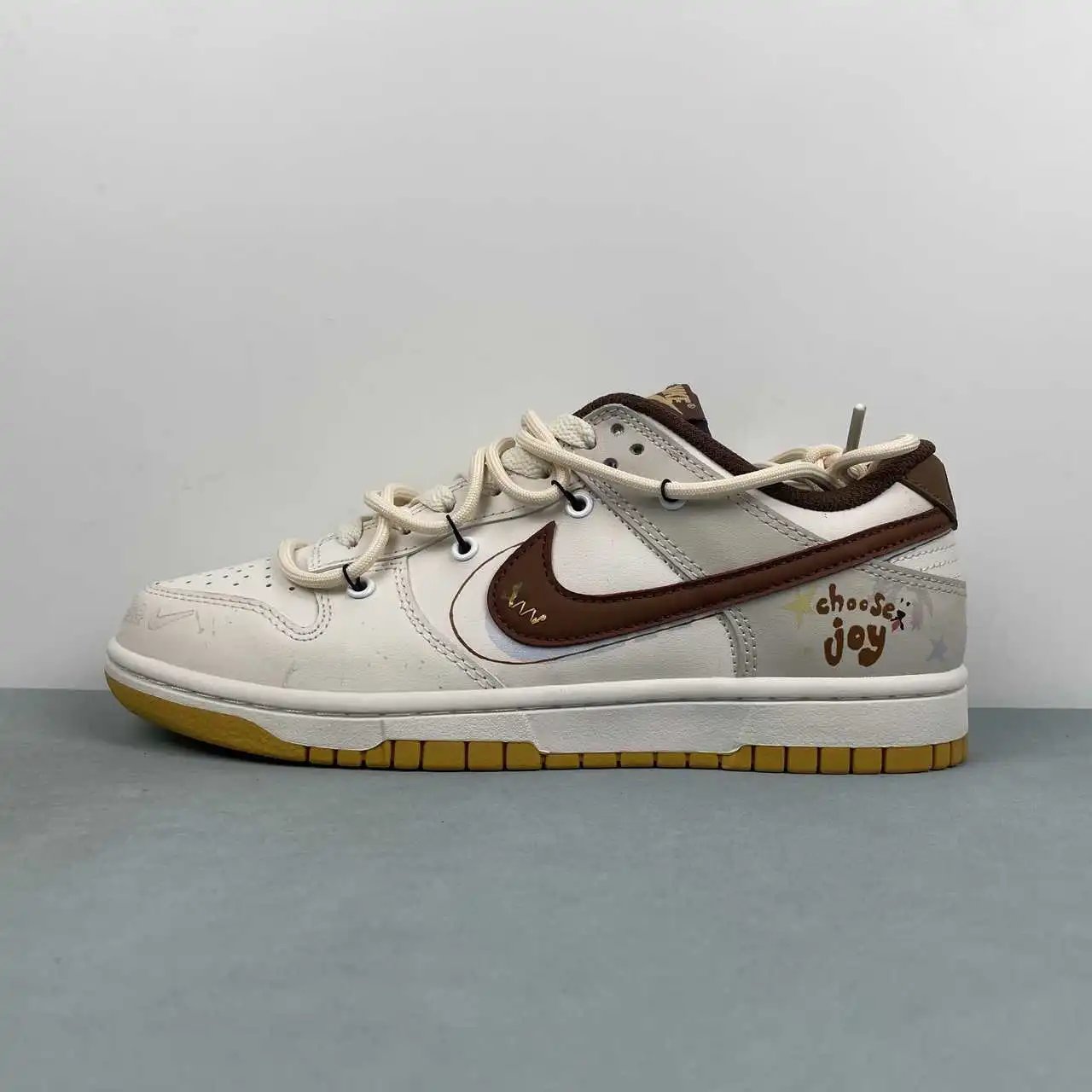 Nike Dunk Low Off-White Brown Color-Blocked – HM3695-071 thumbnail 4
