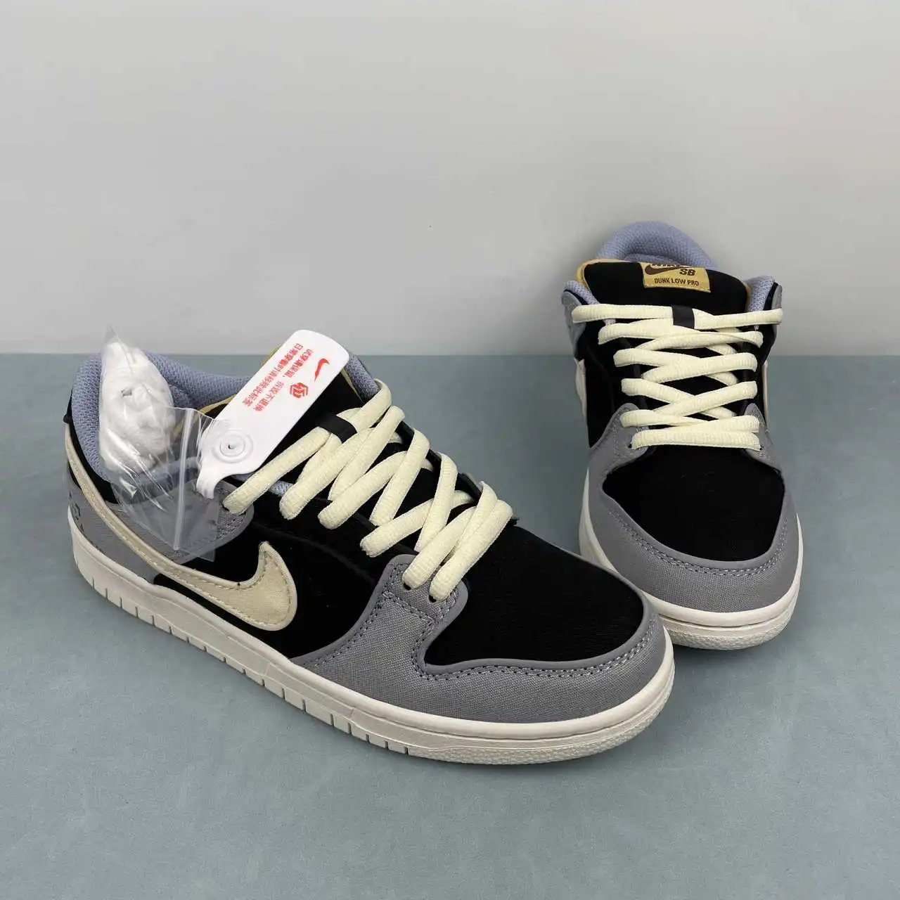 Nike Dunk Low Black Grey Off-White – FN5880-001 thumbnail 2