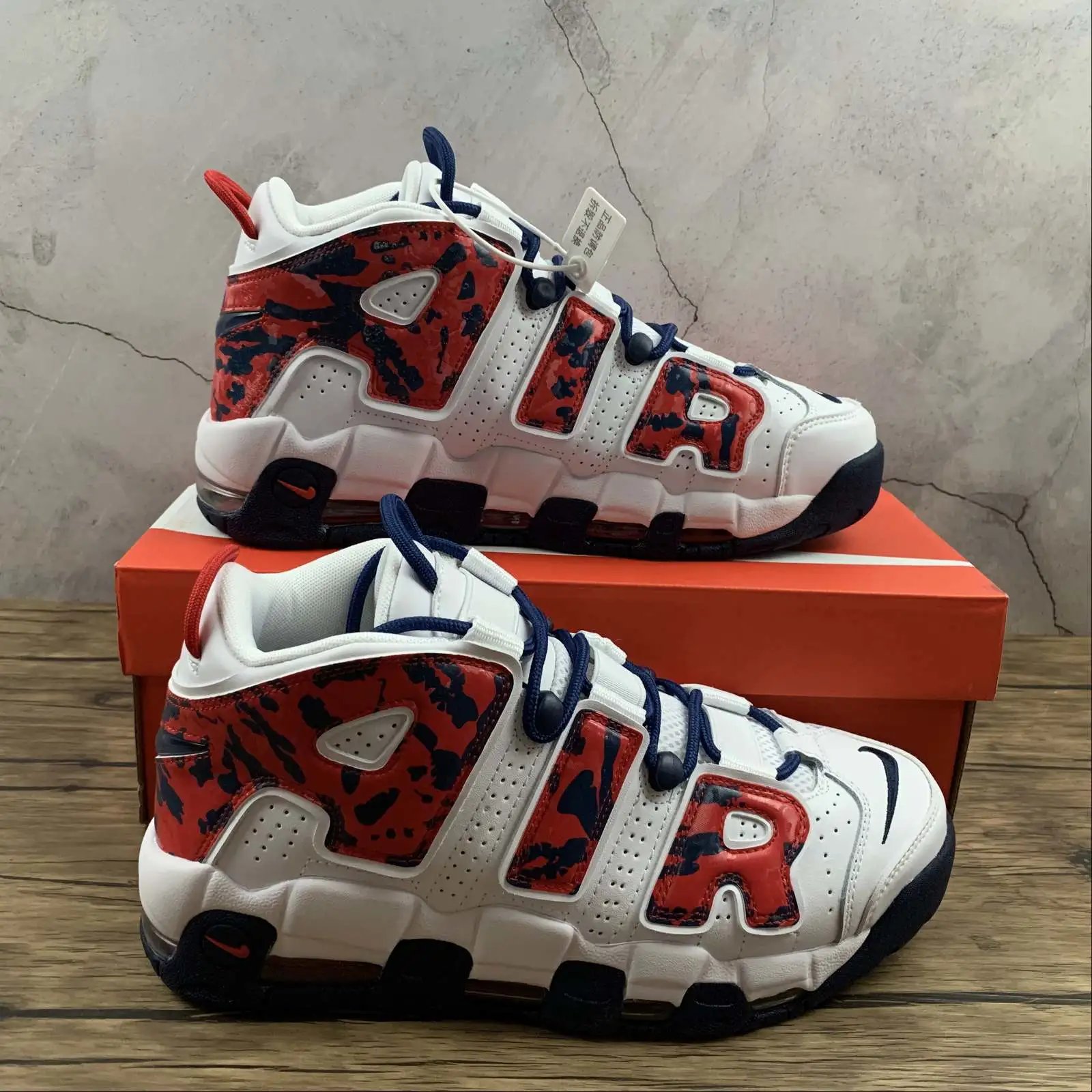 Air More Uptempo White Red Blue – CZ7885-100
