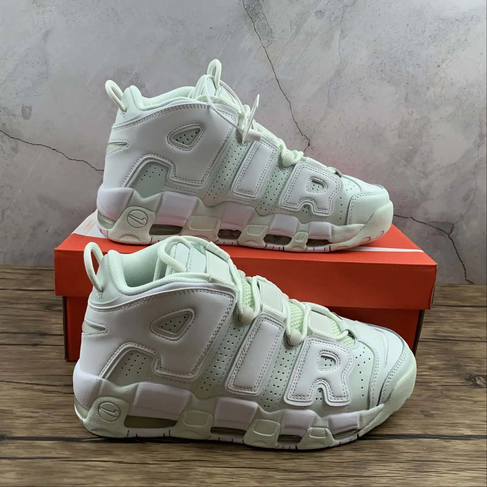 Nike Air More Uptempo White Mint