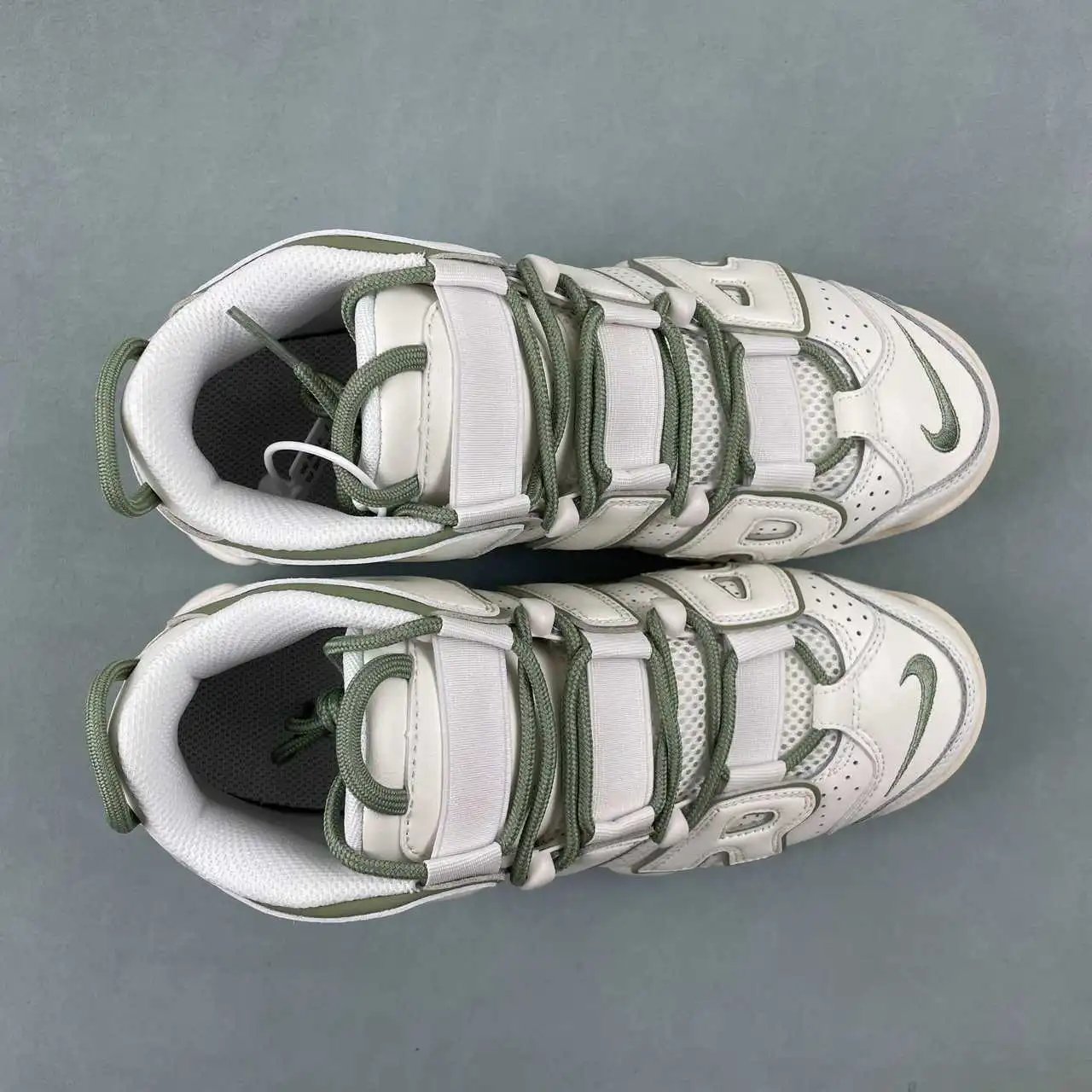 Nike Air More Uptempo Low White Green – FQ8211-100 thumbnail 3