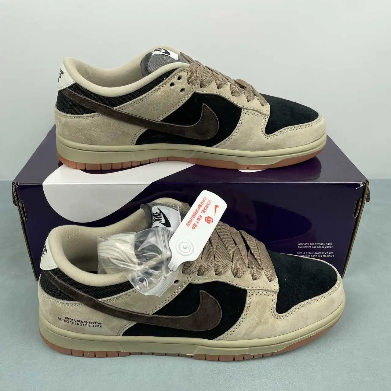 Nike Dunk Low Black Brown Color-Blocked – HJ0367-200