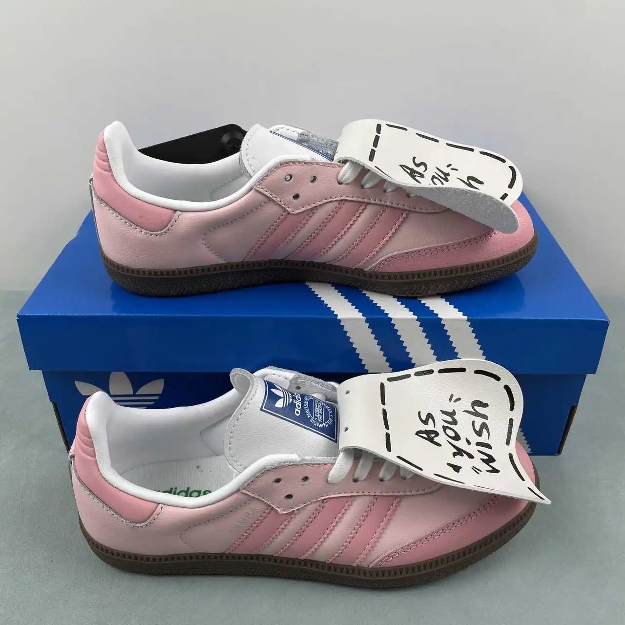 ADIDAS SAMBA 樱花粉 IG1024