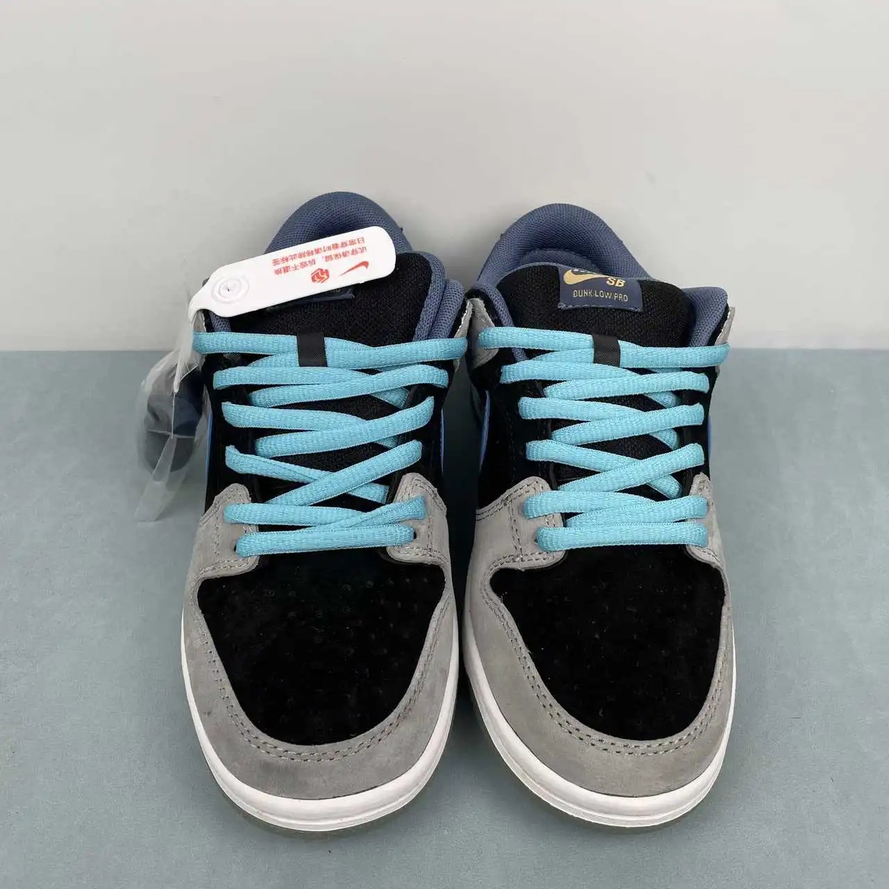 Nike Dunk Low Black Grey Blue – HF3063-002 thumbnail 3