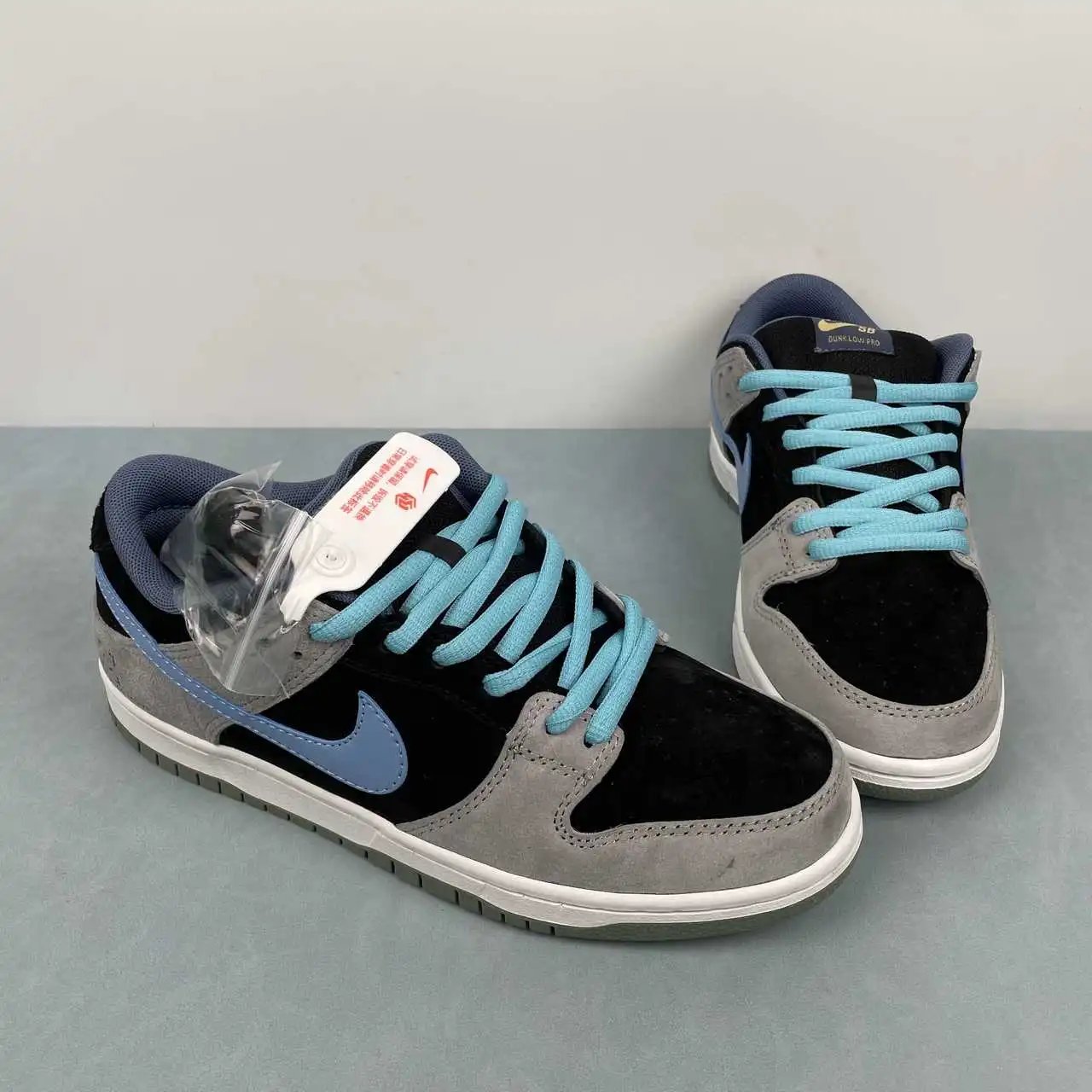 Nike Dunk Low Black Grey Blue – HF3063-002 thumbnail 2