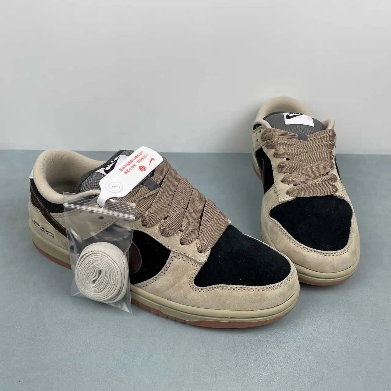 Nike Dunk Low Black Brown Color-Blocked – HJ0367-200 thumbnail 2