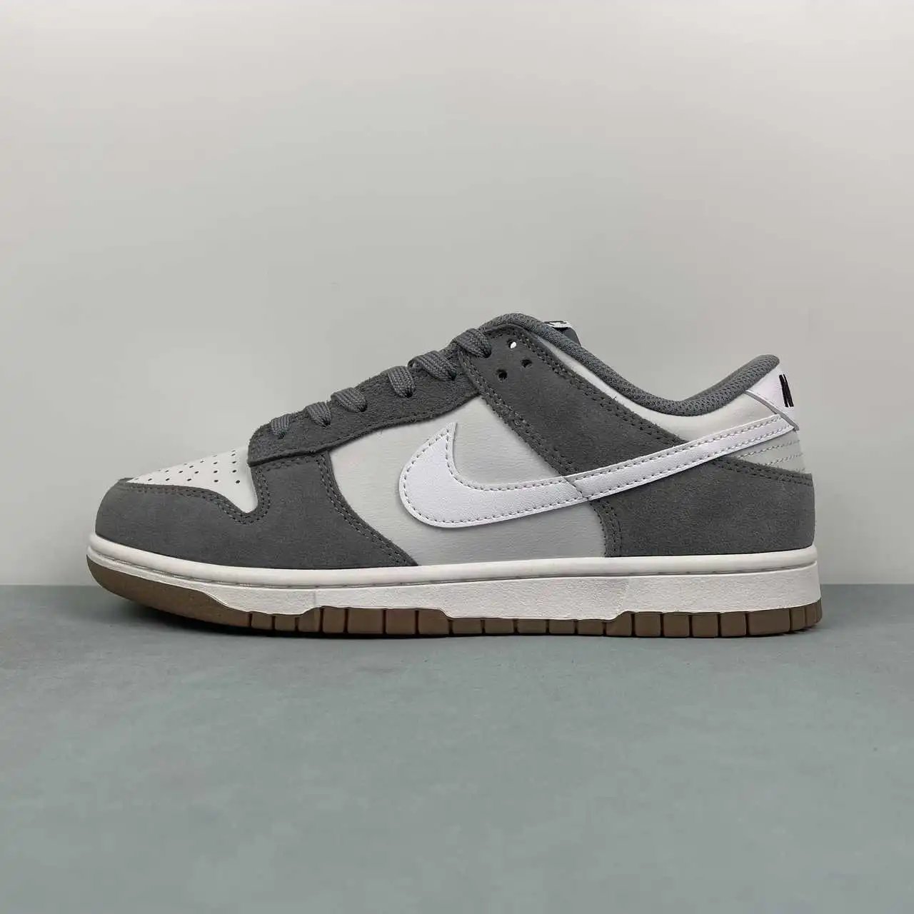 Nike Dunk Low Grey White Brown Color-Blocked – IB6399-001 thumbnail 4
