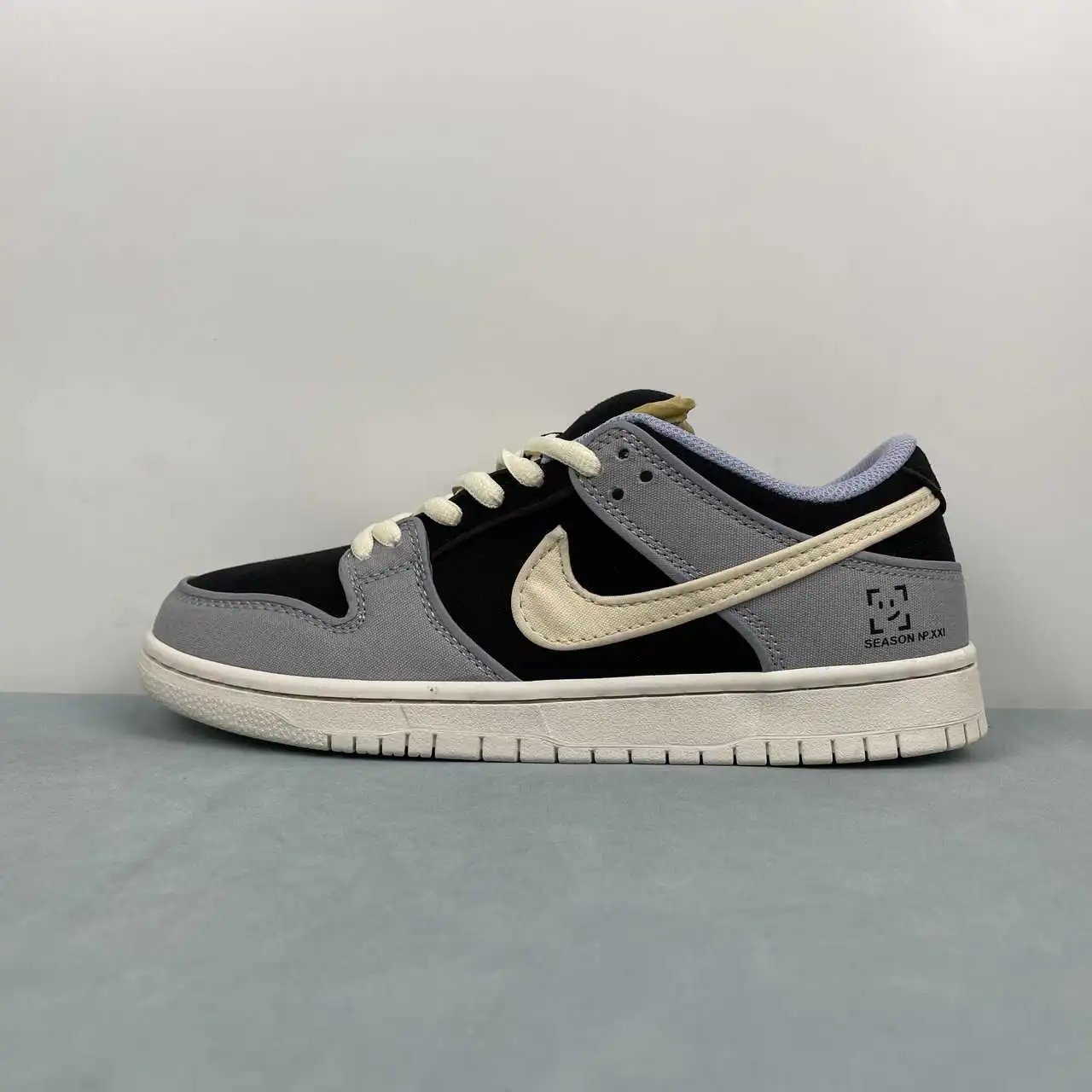 Nike Dunk Low Black Grey Off-White – FN5880-001 thumbnail 4