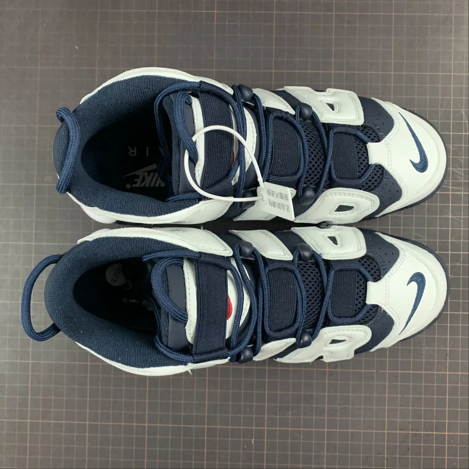 Nike Air More Uptempo Navy Blue thumbnail 3