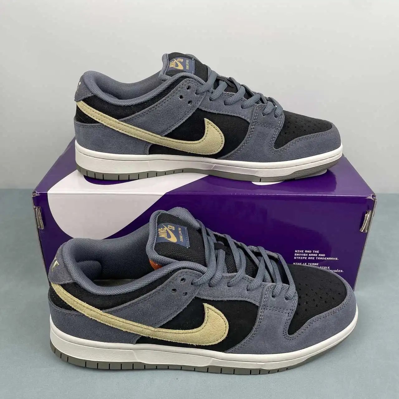 Nike Dunk Low Grey Black Yellow – HF3063-002