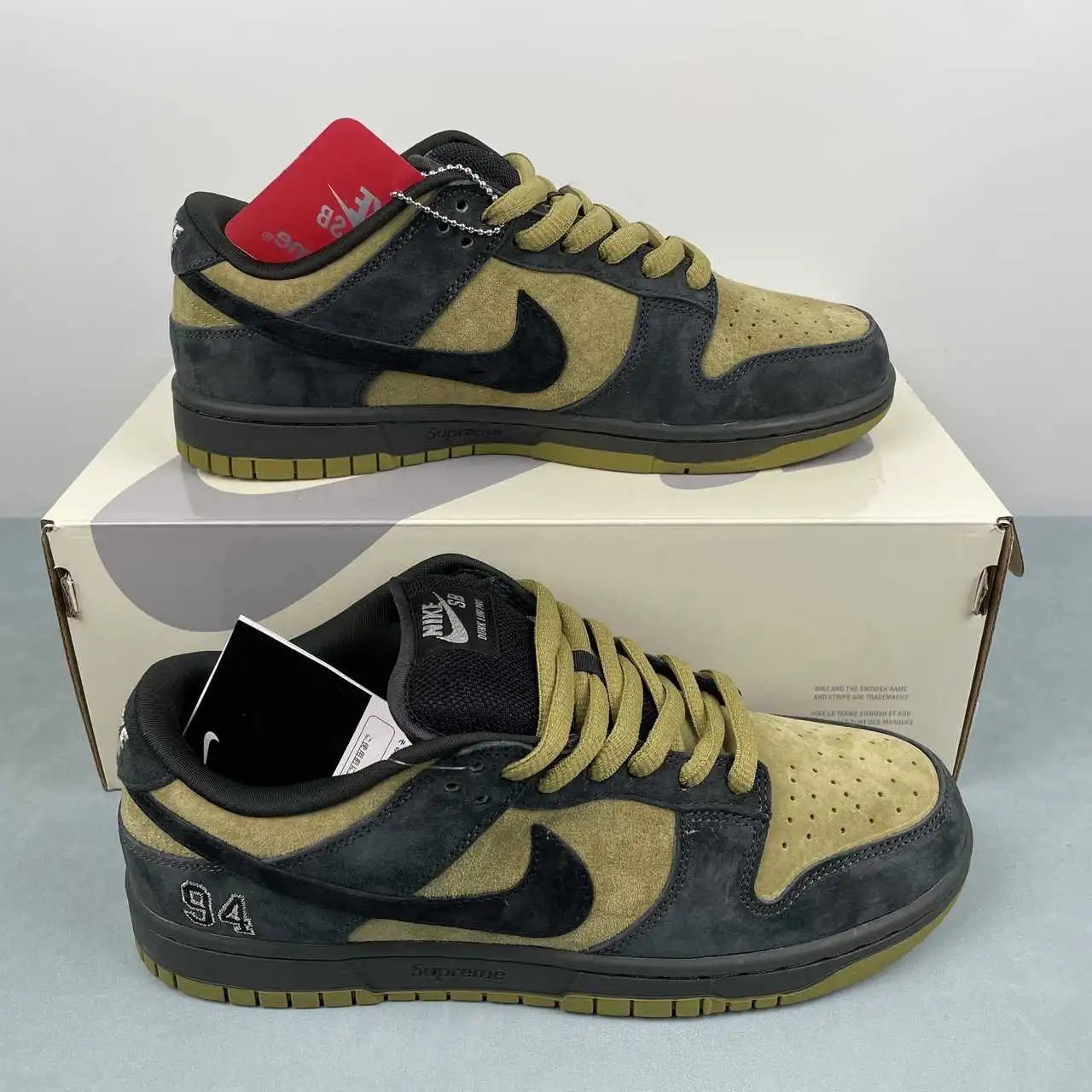 Nike Dunk Low Black Yellow Color-Blocked – HQ8487-300
