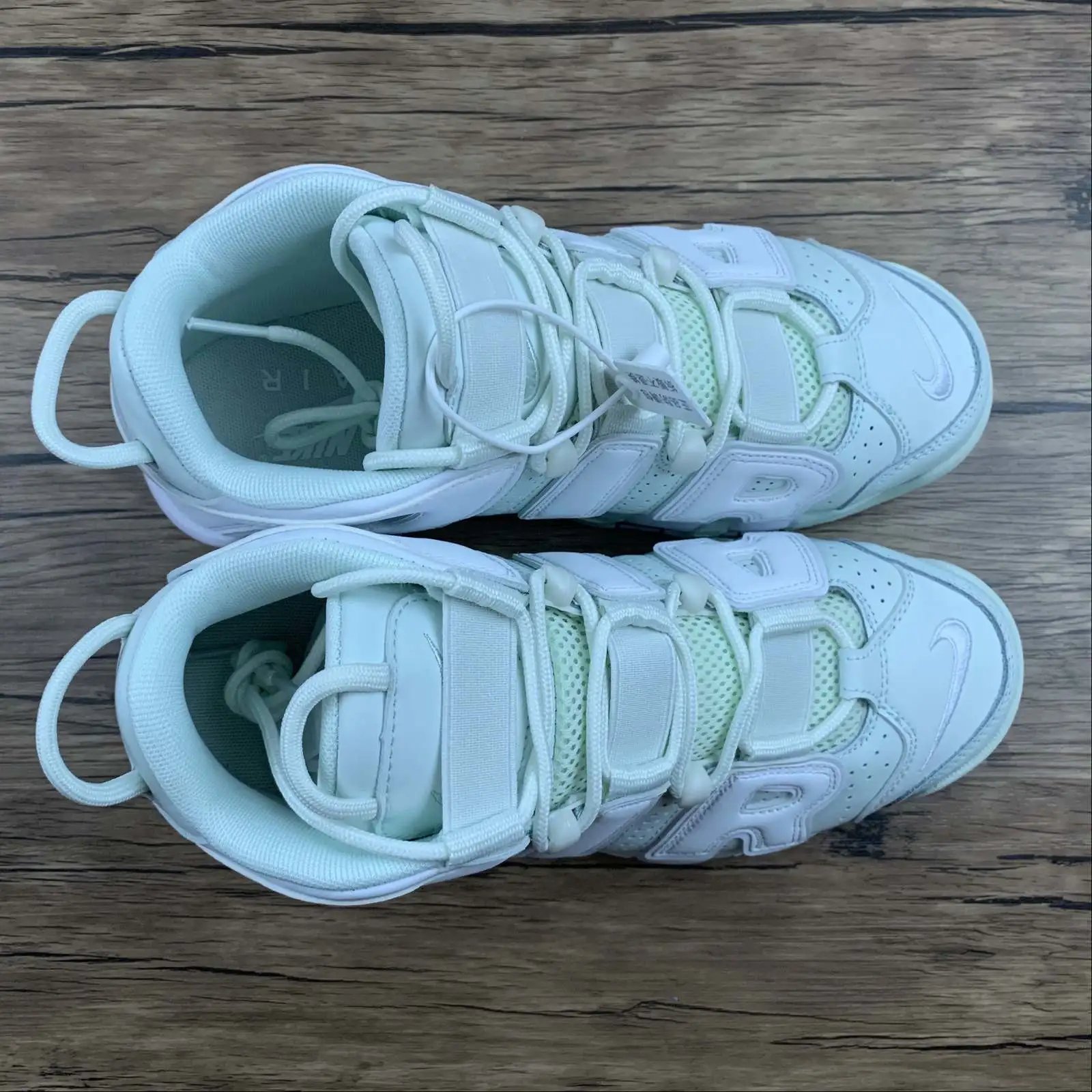 Nike Air More Uptempo White Mint thumbnail 3