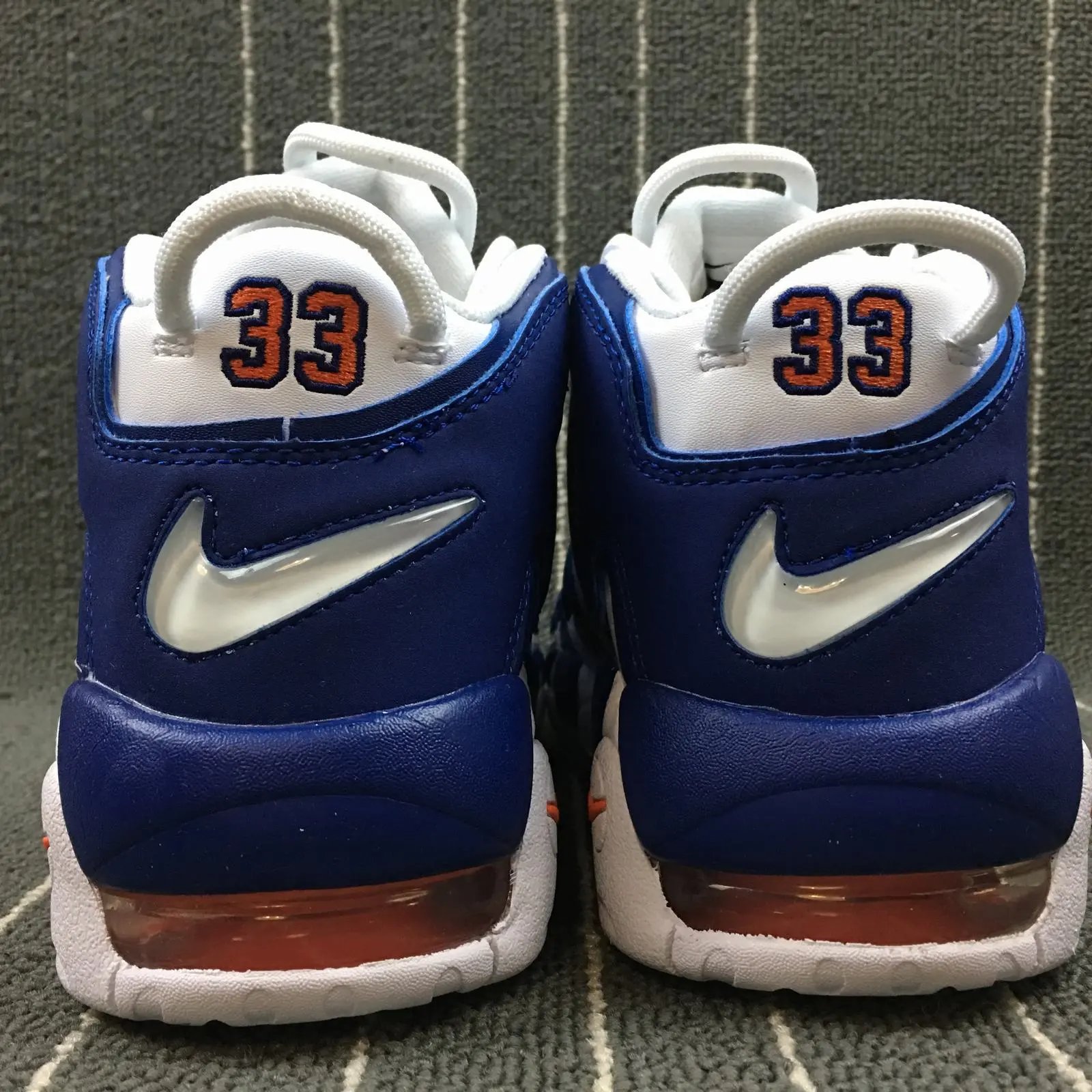 Nike Air More Uptempo White Blue Orange thumbnail 4