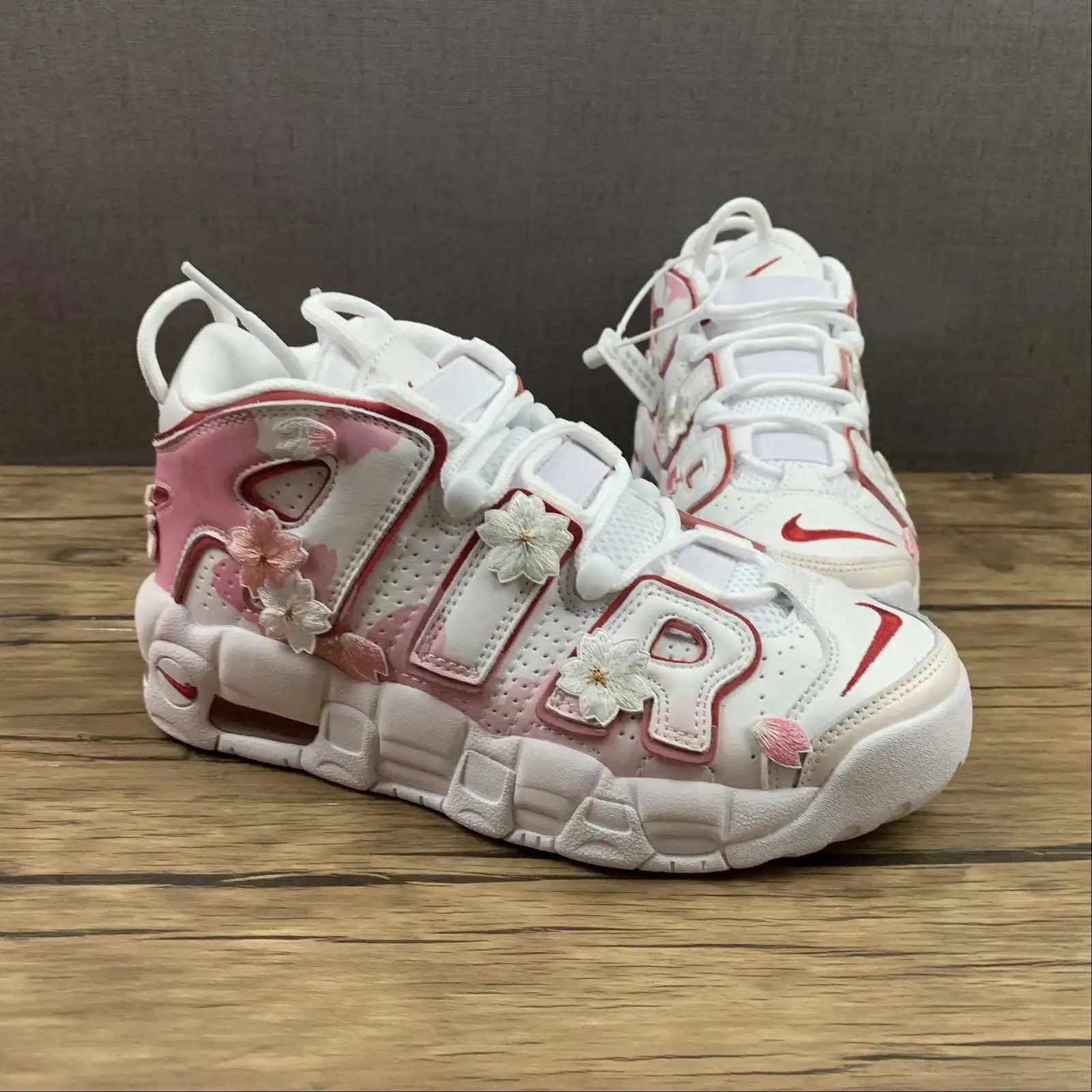 Nike Air More Uptempo White Cherry Blossom – DJ5988-100 thumbnail 2