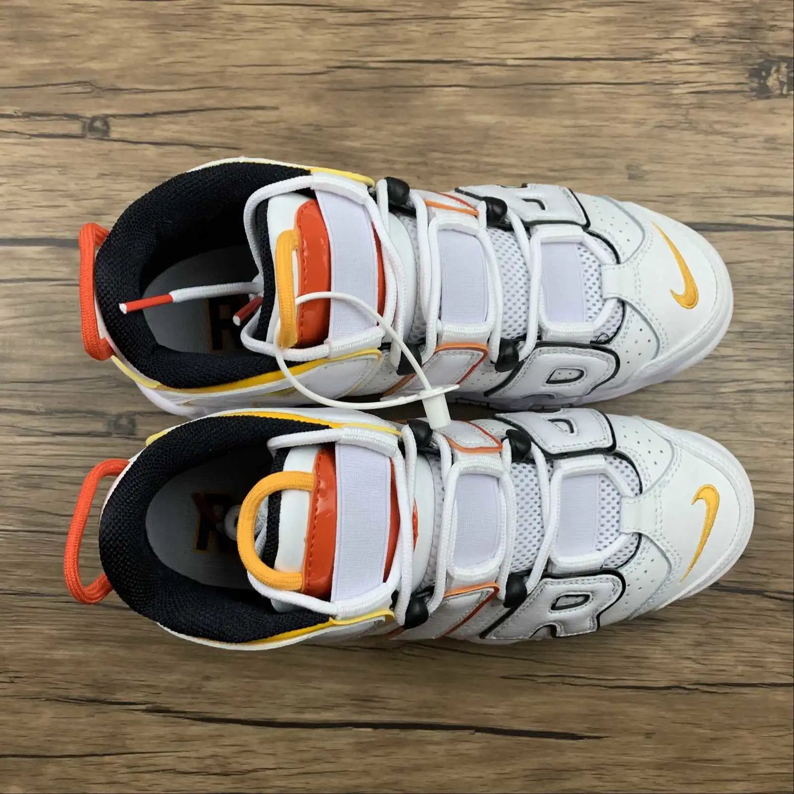 Air More Uptempo White Orange – DD9223-100 thumbnail 3