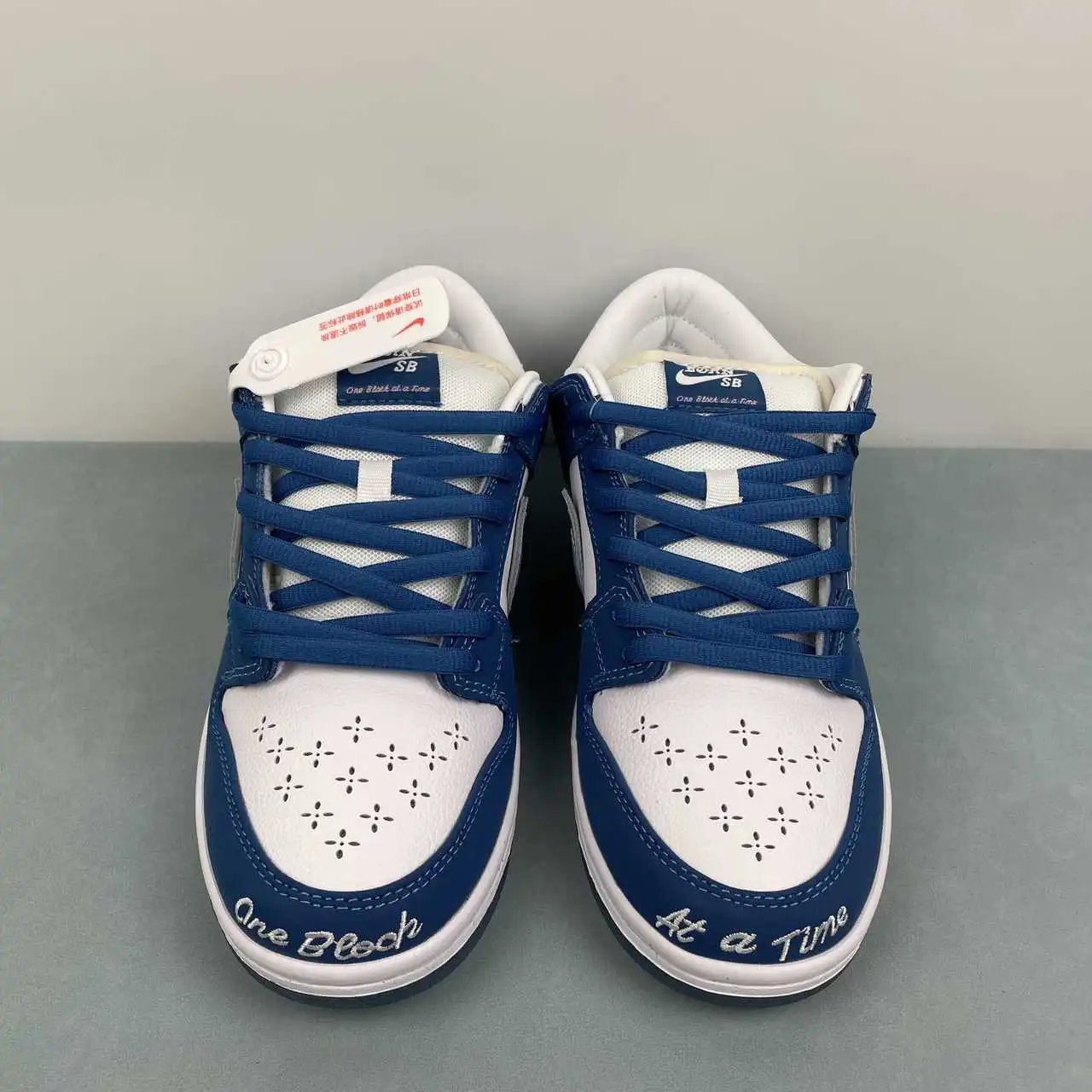 Nike Dunk Low Blue White Print – FN7819-400 thumbnail 3