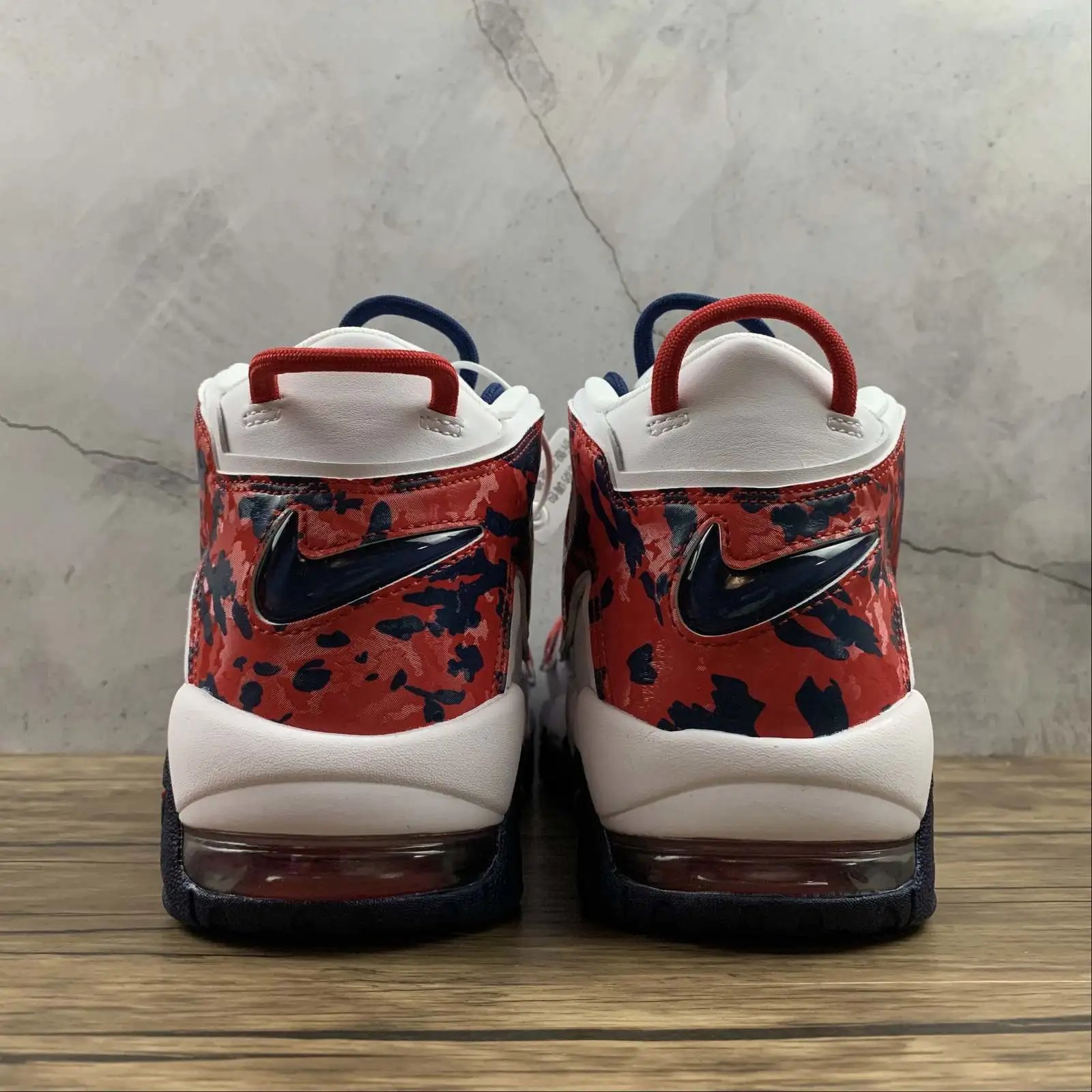Air More Uptempo White Red Blue – CZ7885-100 thumbnail 4
