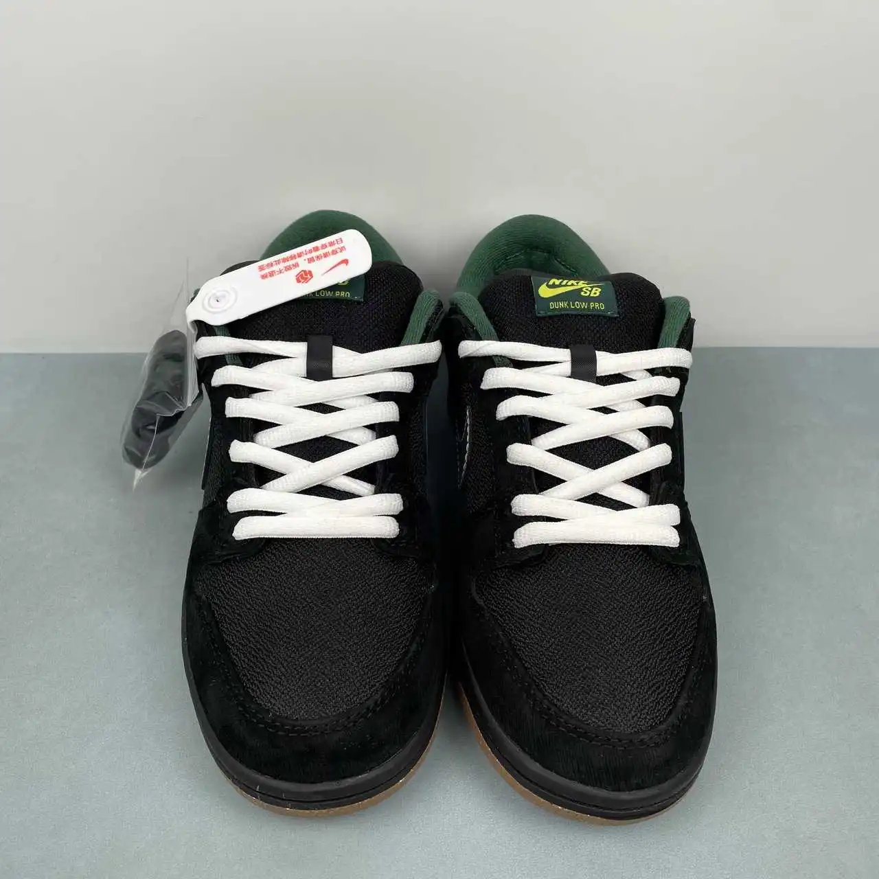 Nike Dunk Low Black Green Silver Color-Blocked – FQ7585-200 thumbnail 3
