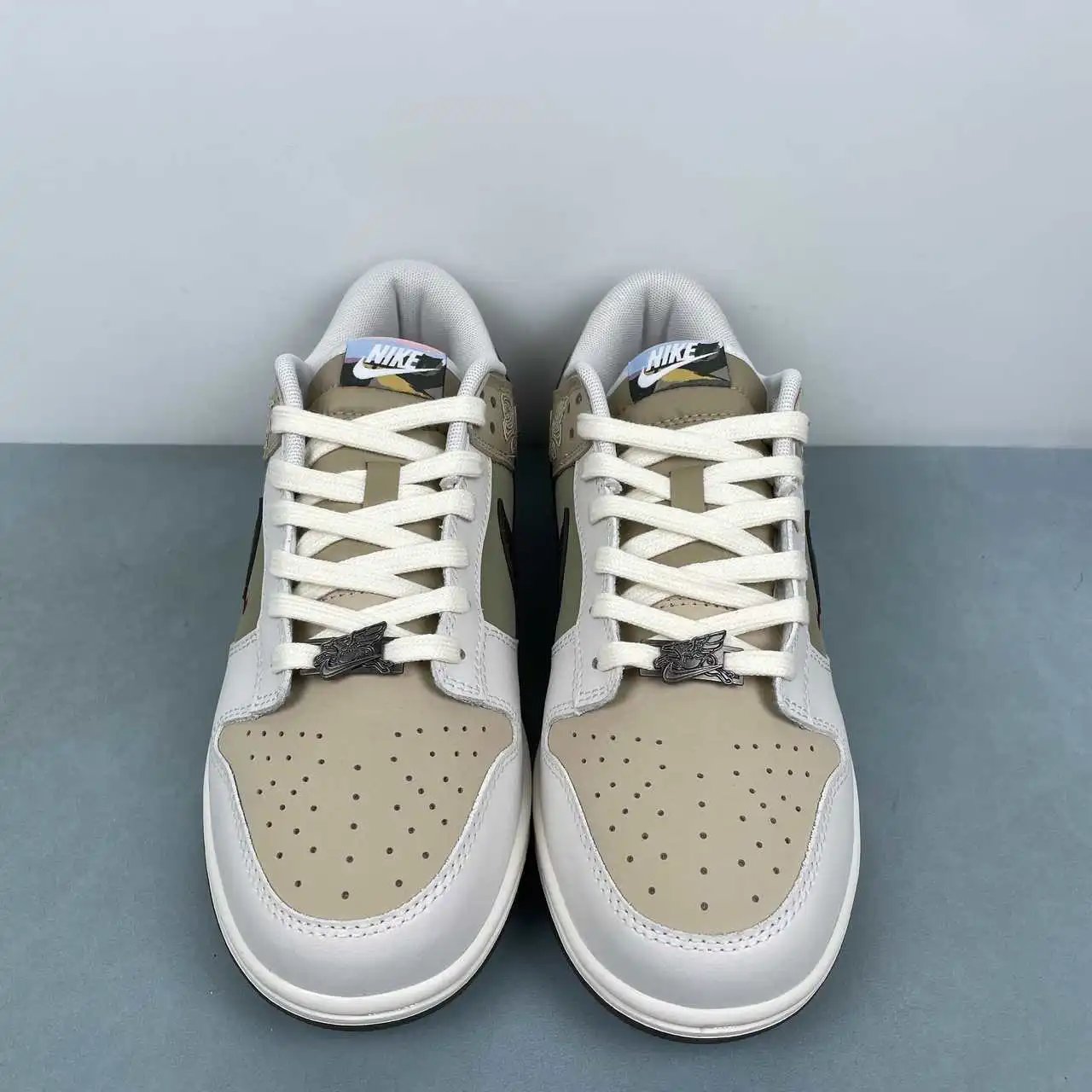 Nike Dunk Low Off-White Olive Green – IQ1118-220 thumbnail 3