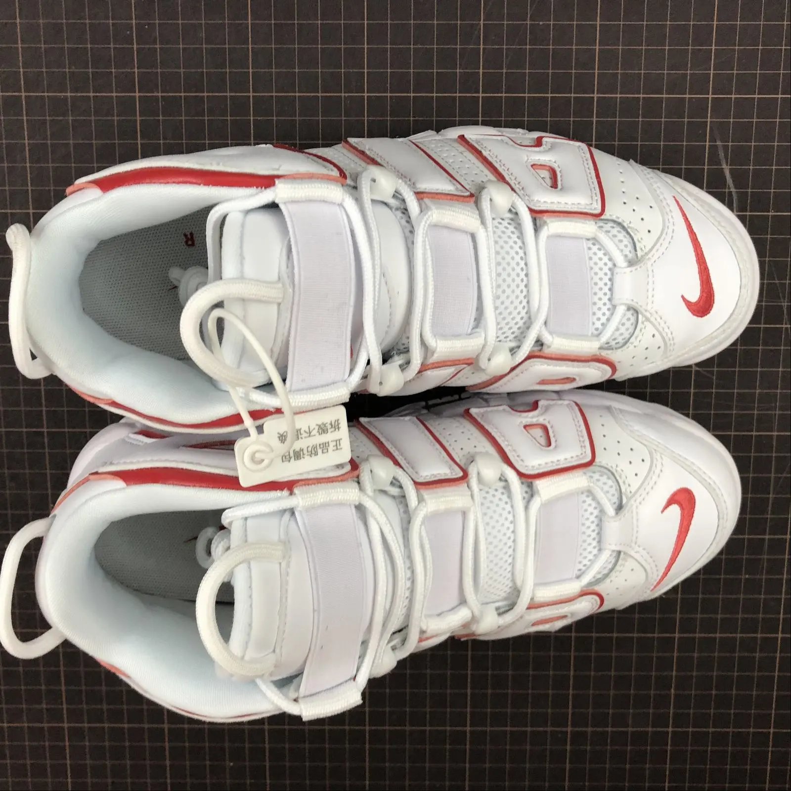 Air More Uptempo Red White thumbnail 4