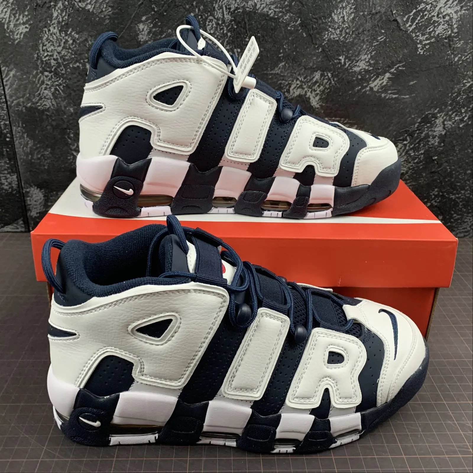 Nike Air More Uptempo Navy Blue