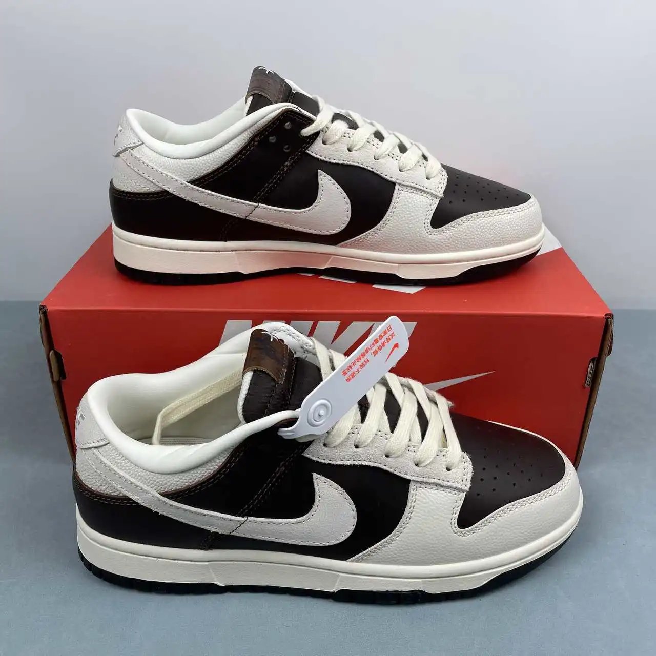 Nike Dunk Low Off-White Brown Color-Blocked – IH7333-200