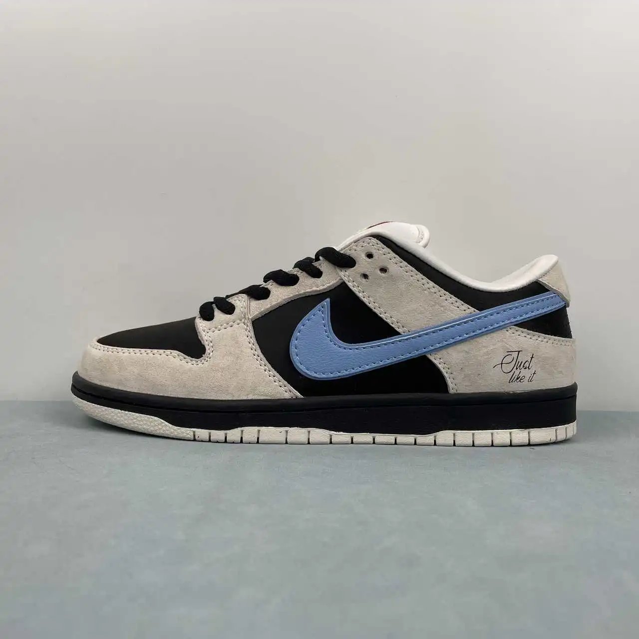 Nike Dunk Low Off-White Black Blue – FZ5645-100 thumbnail 4