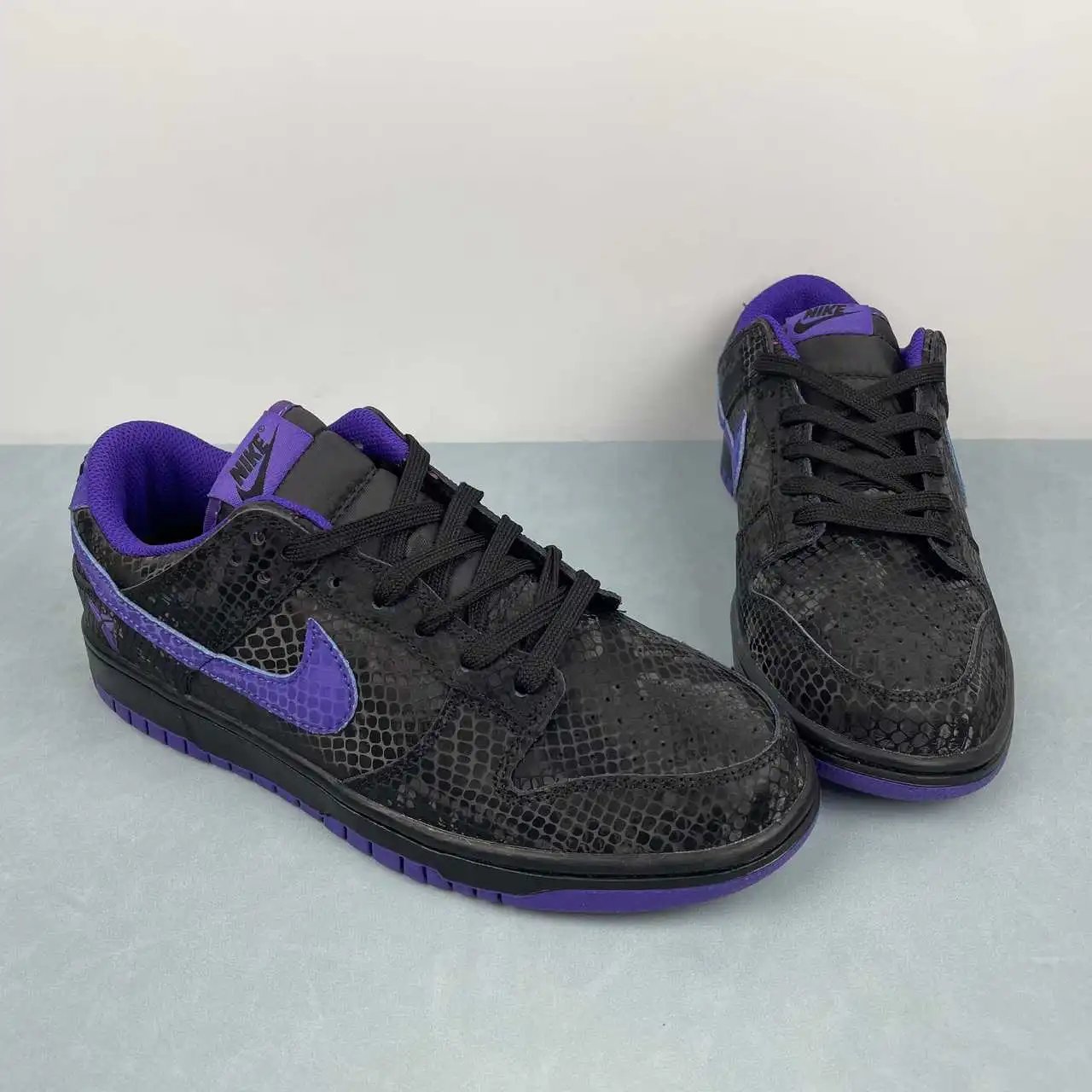 Nike Dunk Low Black Purple Contrast Color – IV0263-001 thumbnail 2