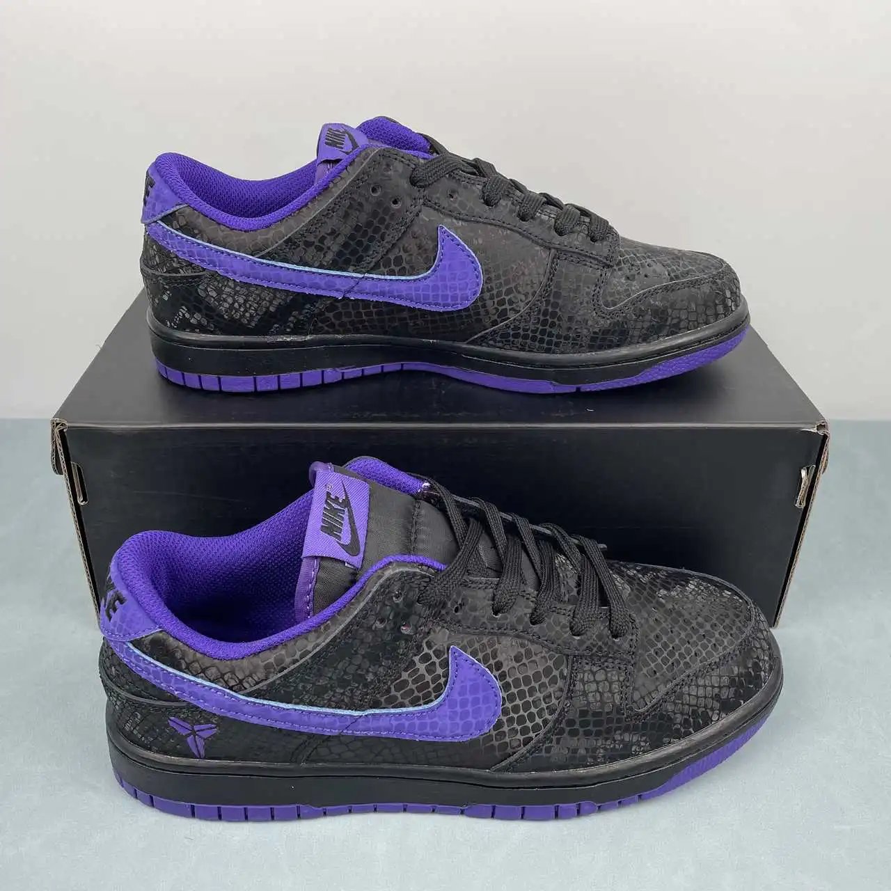 Nike Dunk Low Black Purple Contrast Color – IV0263-001